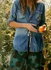 the lounge pant in painted camo sold by Imogene + Willie