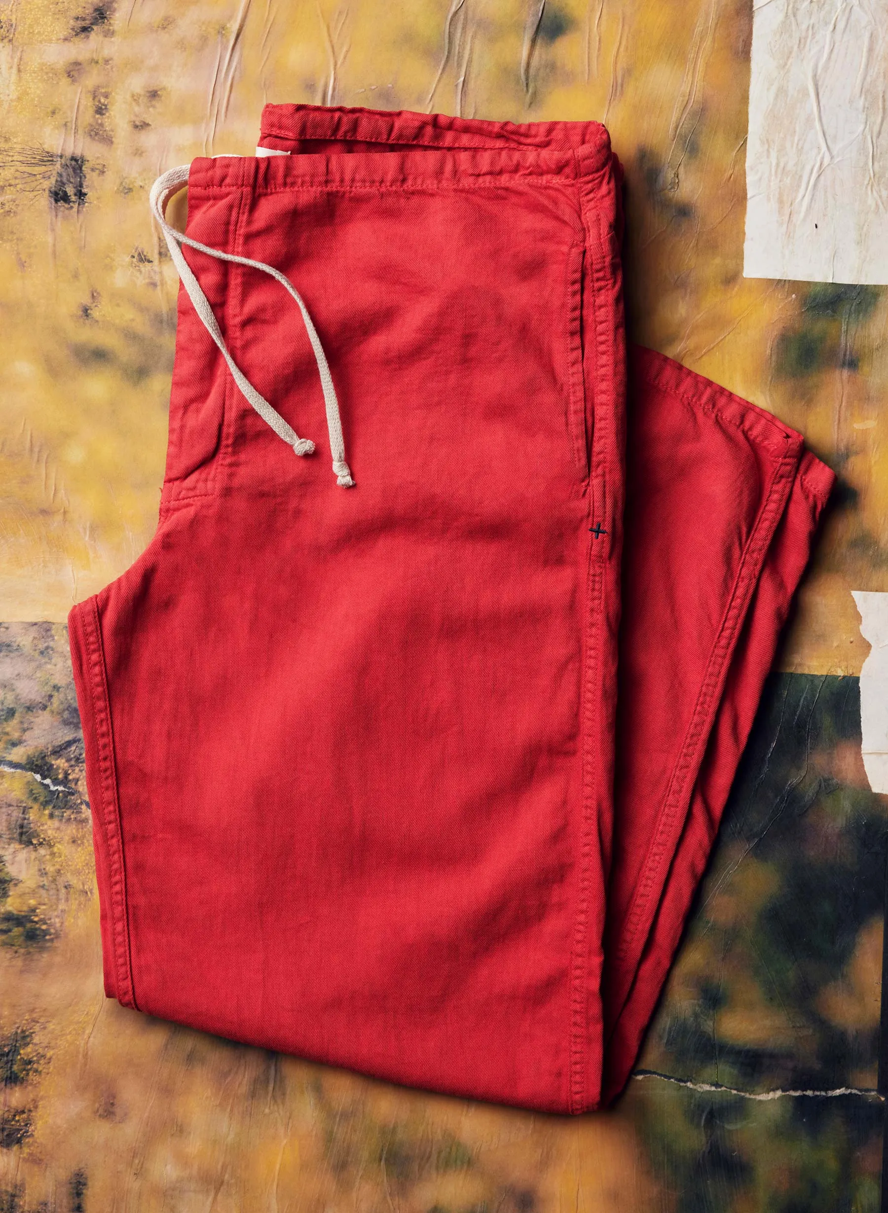 the lounge pant in poppy sold by Imogene + Willie product image thumbnail 2
