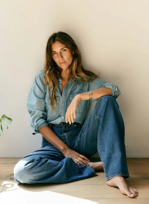 sierra chambray shirt sold by Imogene + Willie