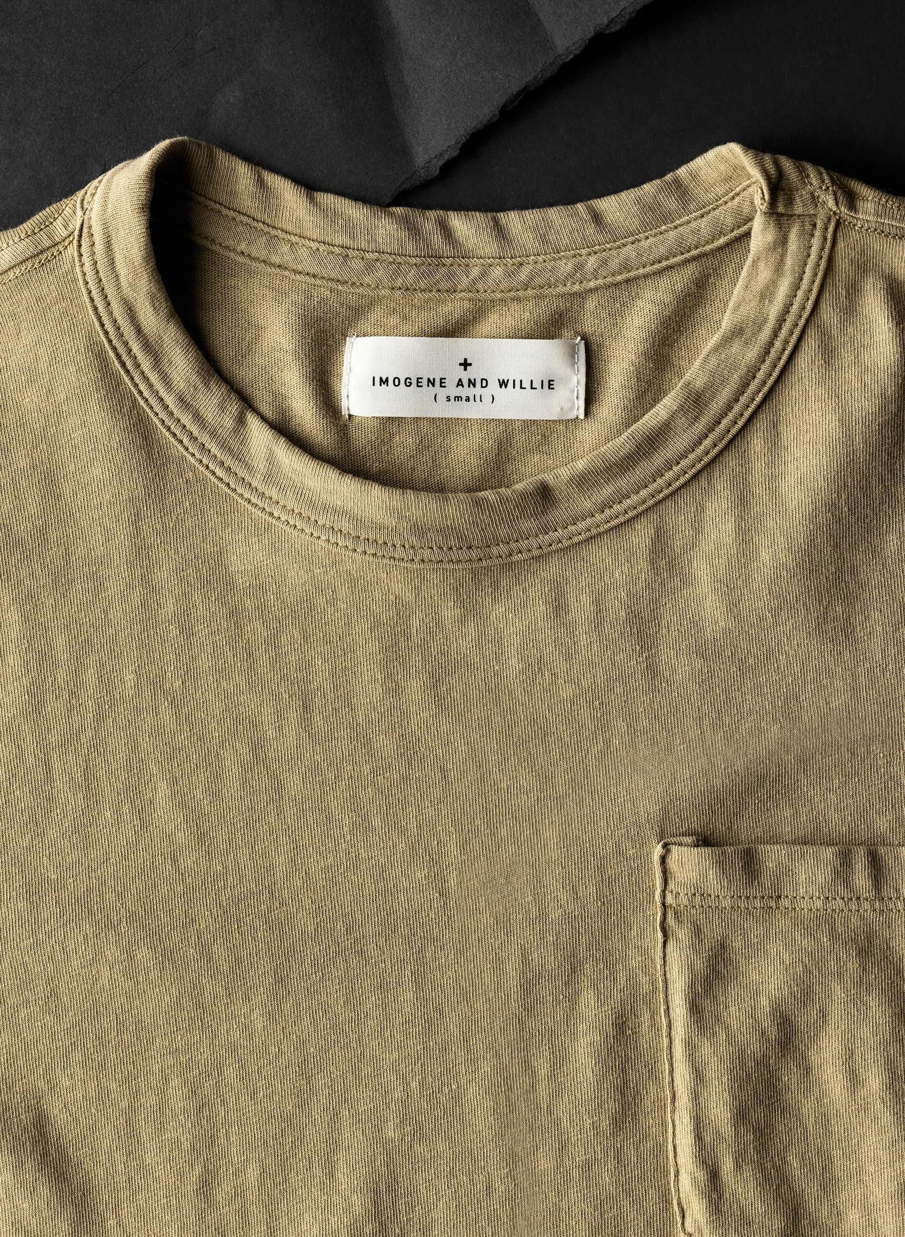 desert knit pocket tee sold by Imogene + Willie product image thumbnail 2