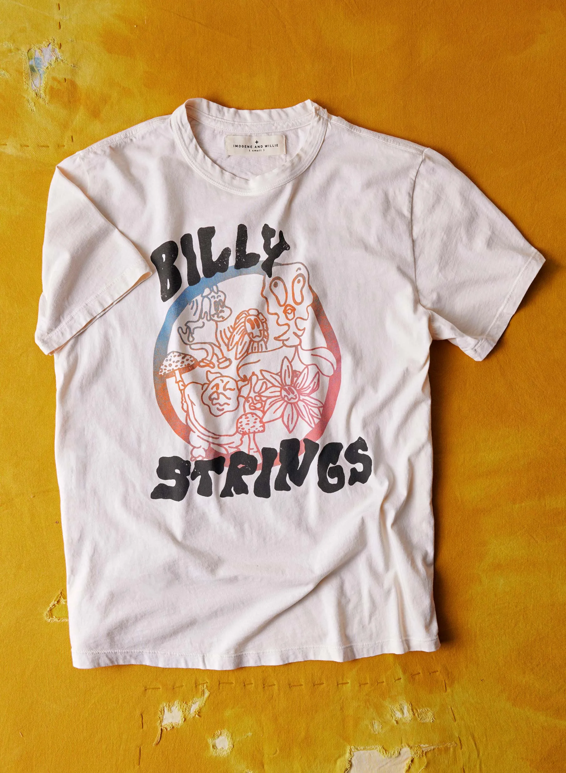 i+w x billy strings "friends” tee sold by Imogene + Willie product image thumbnail 5