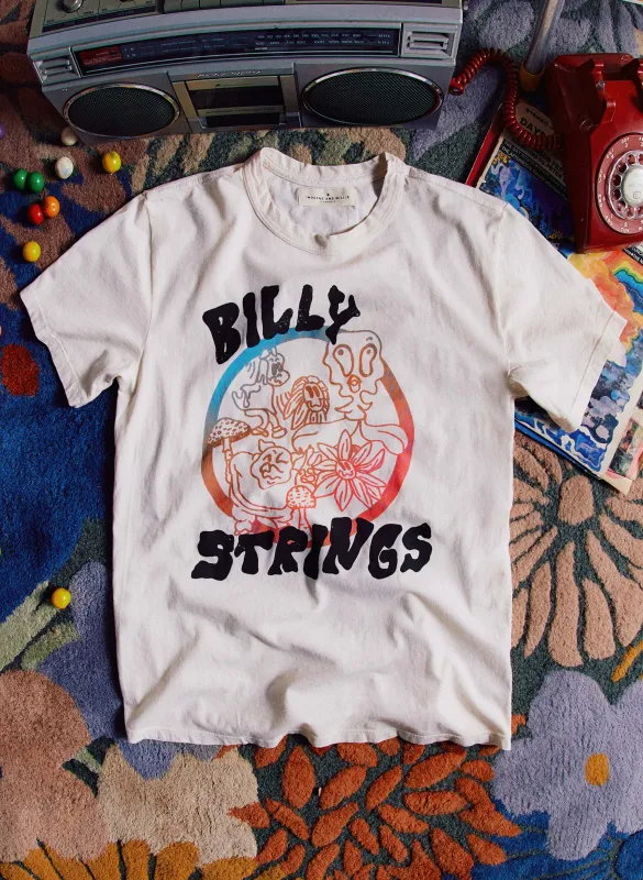 i+w x billy strings "friends” tee sold by Imogene + Willie