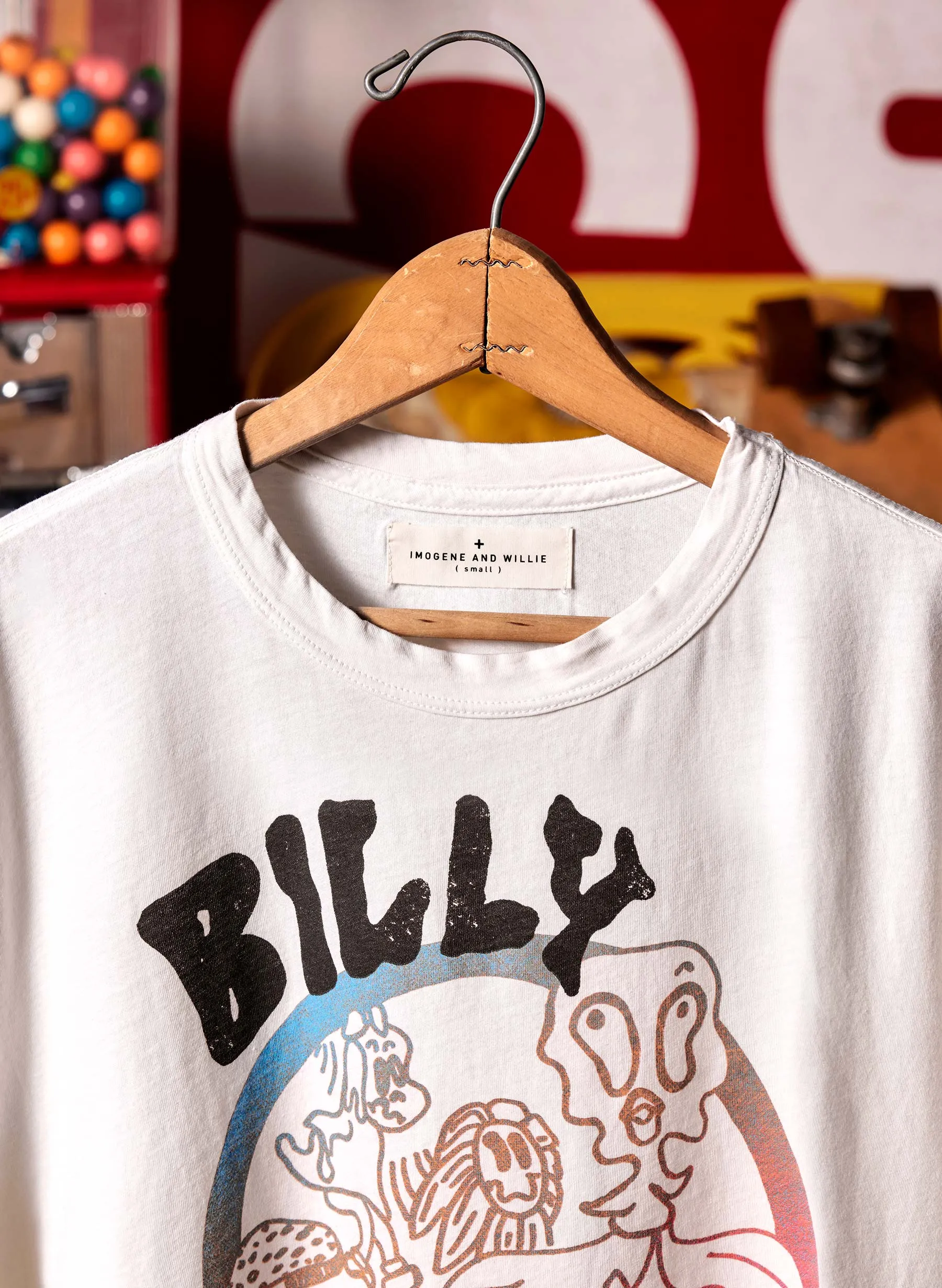 i+w x billy strings "friends” tee sold by Imogene + Willie product image thumbnail 4
