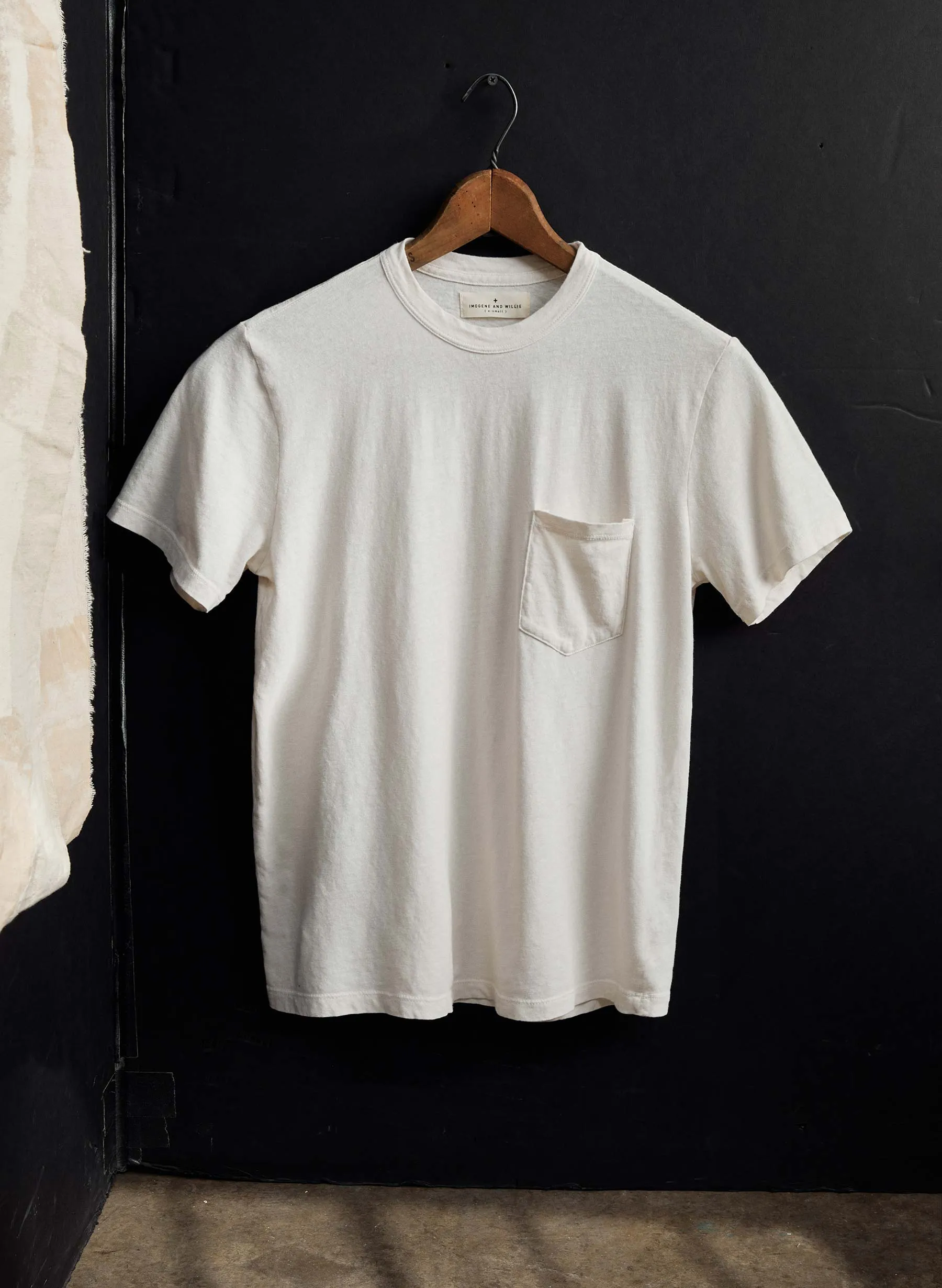 classic knit pocket tee sold by Imogene + Willie