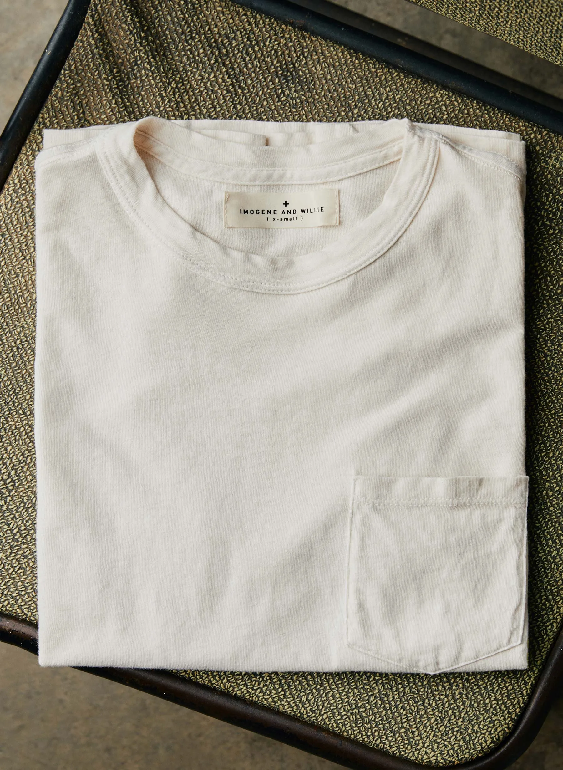 classic knit pocket tee sold by Imogene + Willie product image thumbnail 5