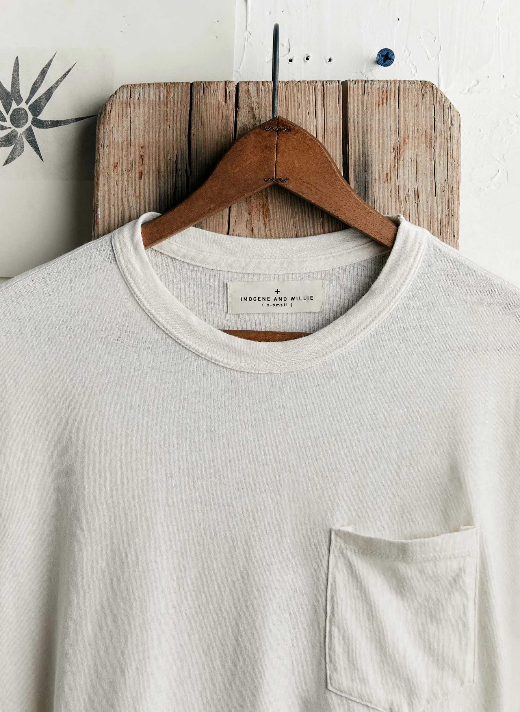classic knit pocket tee sold by Imogene + Willie product image thumbnail 3