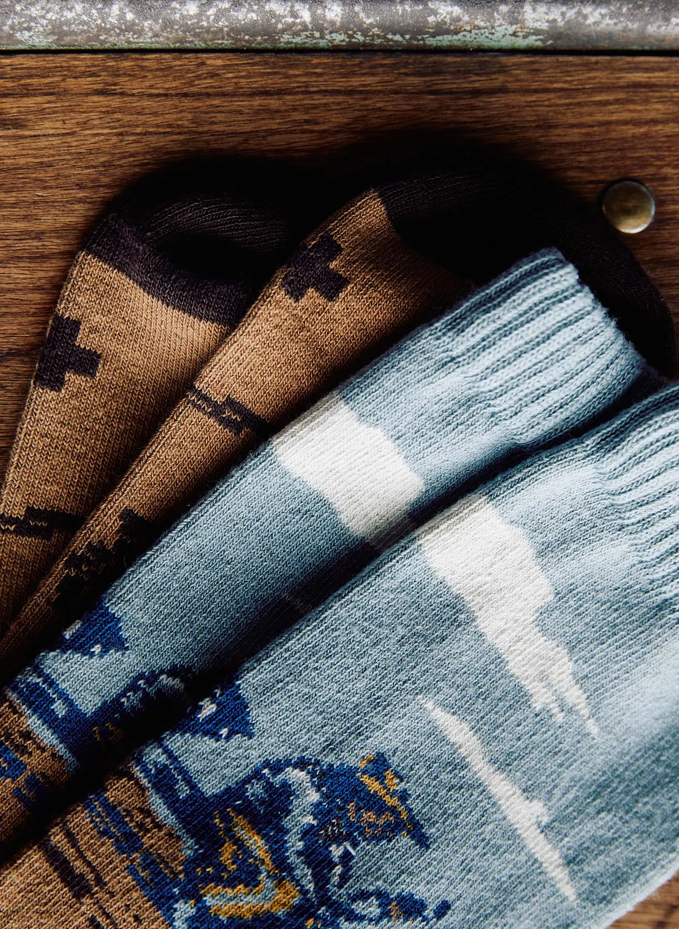 said and done sock in bronze sold by Imogene + Willie product image thumbnail 4