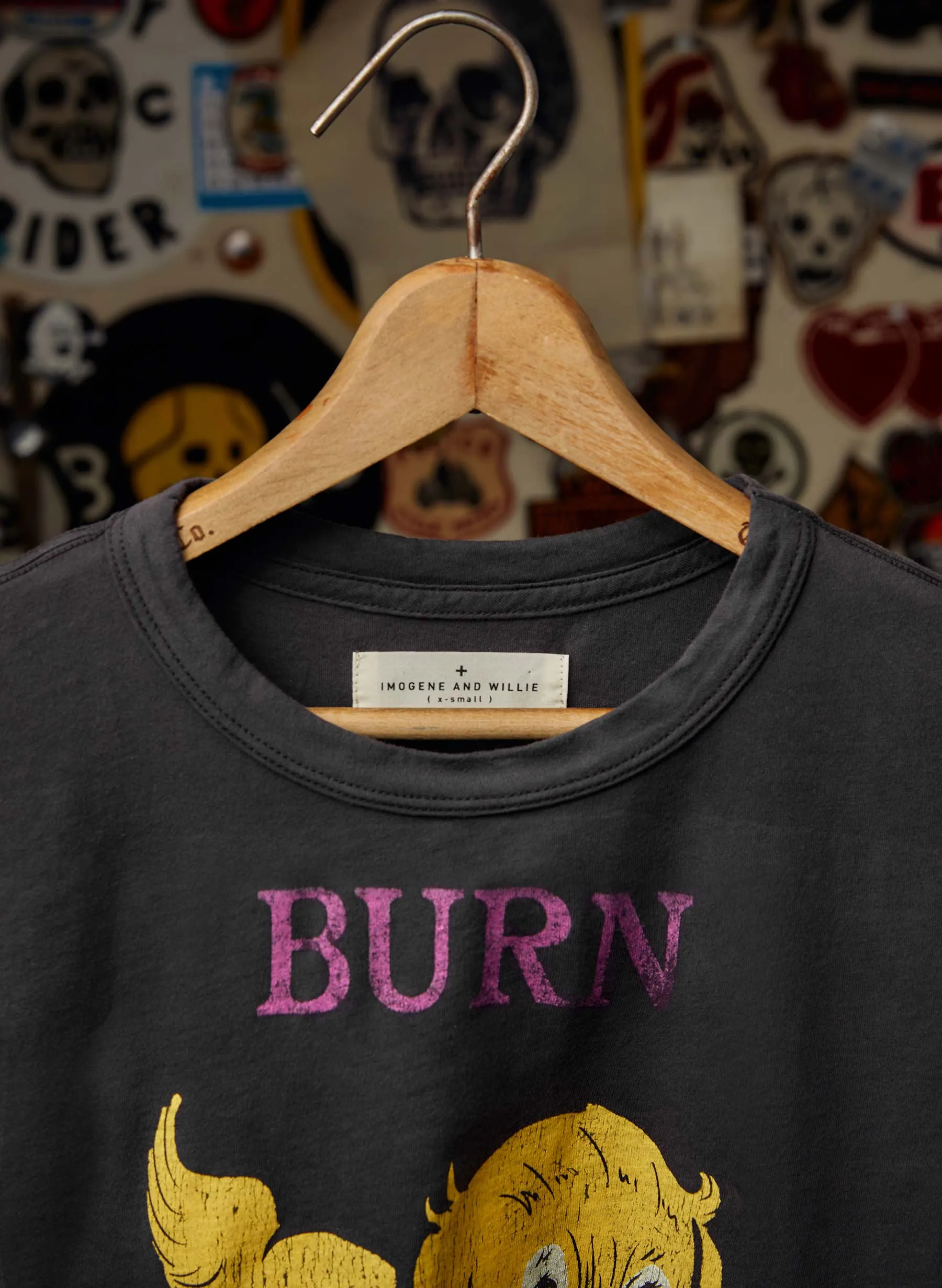 the "burn it all" tee sold by Imogene + Willie product image thumbnail 5