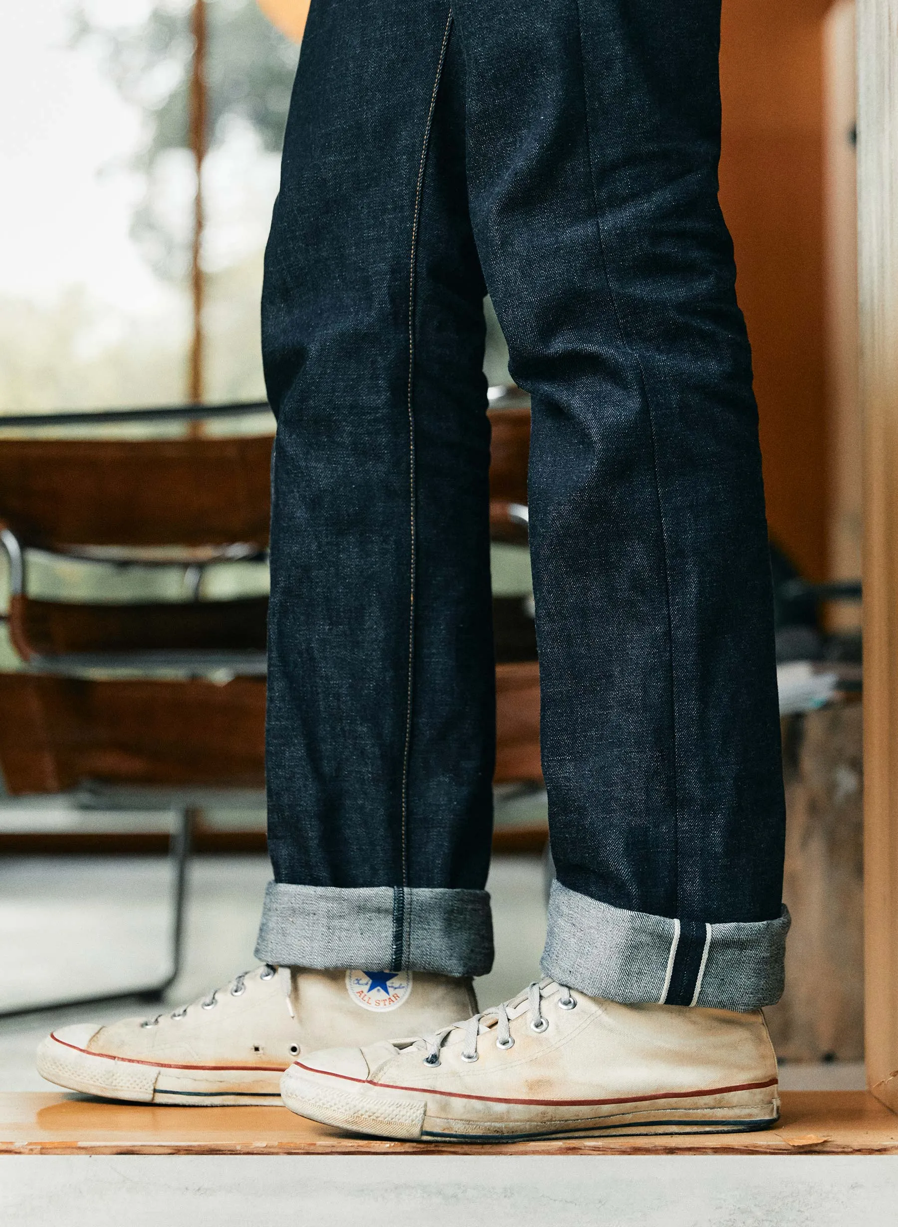 lewis indigo rigid jp sold by Imogene + Willie product image thumbnail 4