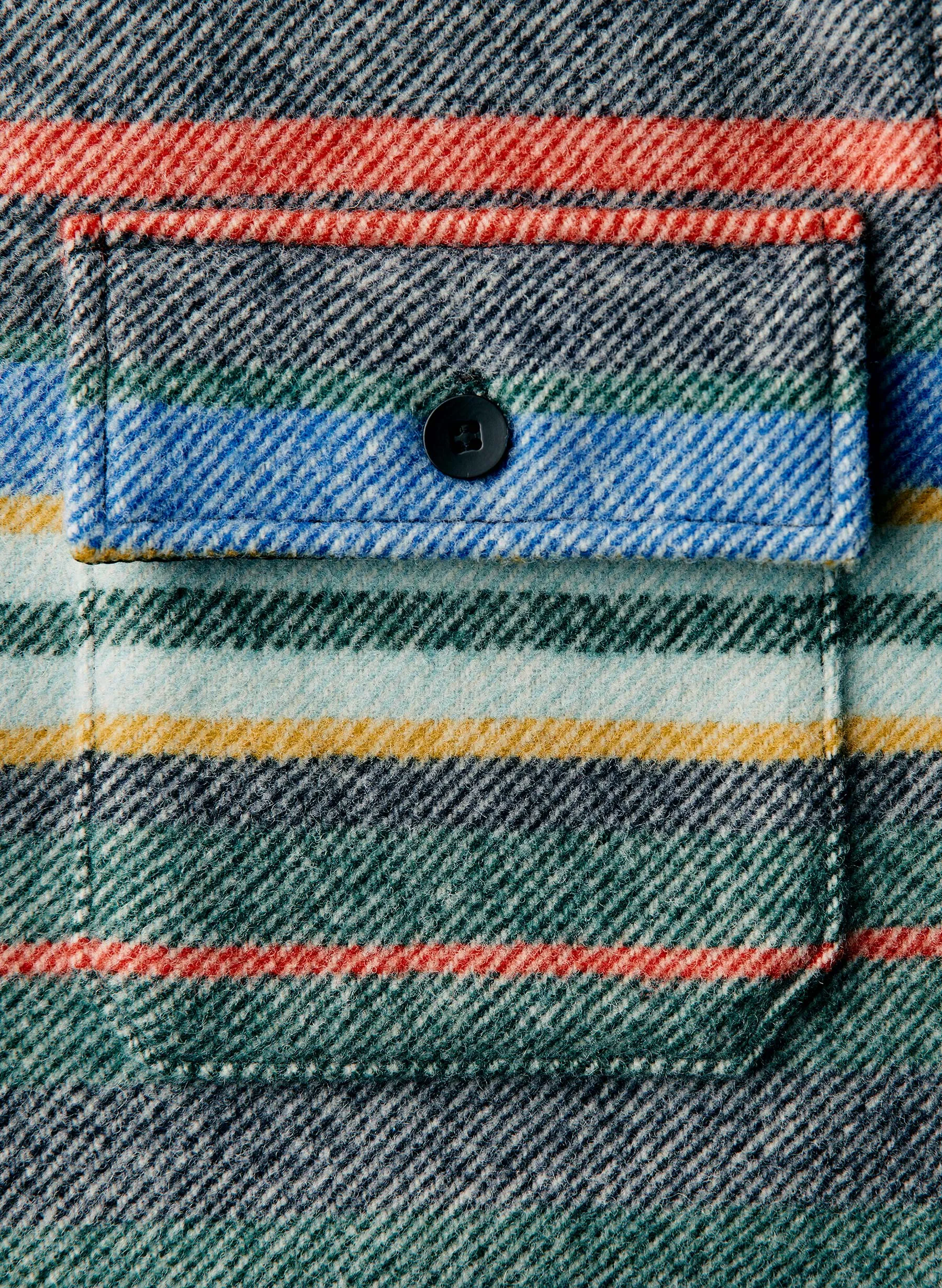 hall cpo in blanket stripe sold by Imogene + Willie product image thumbnail 4