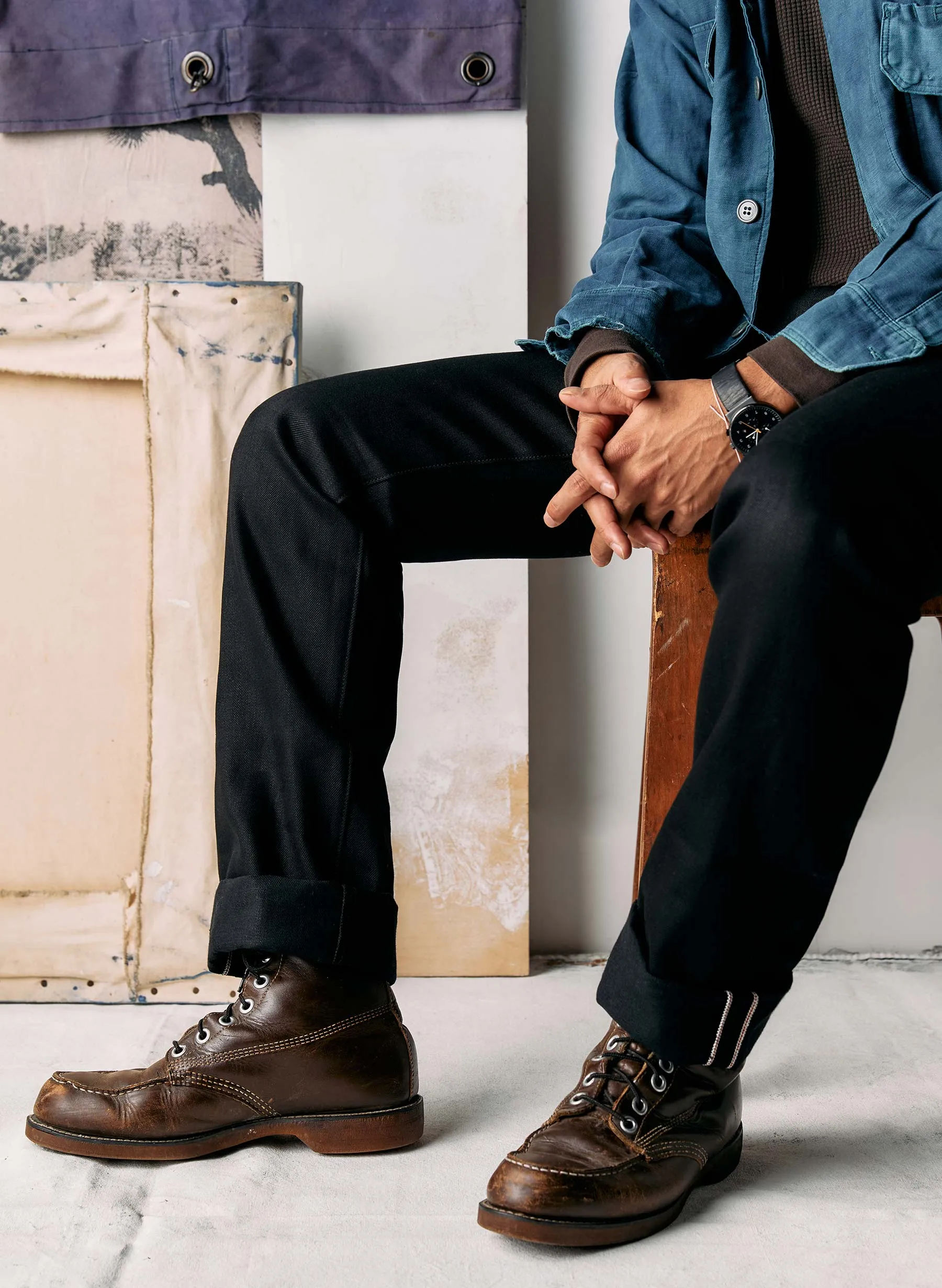 willie black rigid jp sold by Imogene + Willie product image thumbnail 3