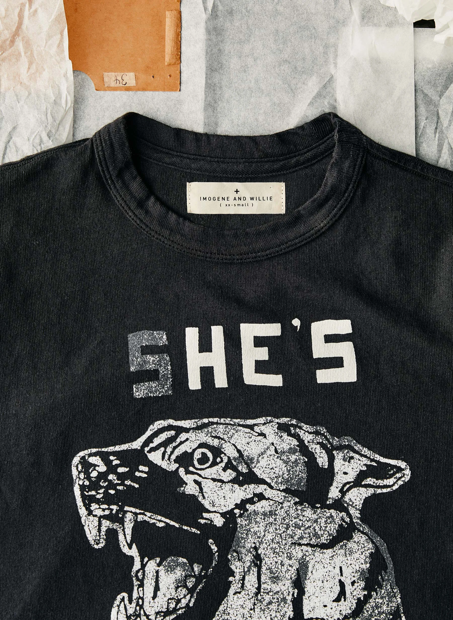 the "she's cool" tee sold by Imogene + Willie product image thumbnail 3