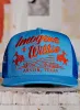 the "bronco" trucker in blue sold by Imogene + Willie