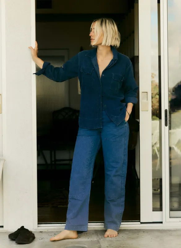 clarke canvas workpant sold by Imogene + Willie