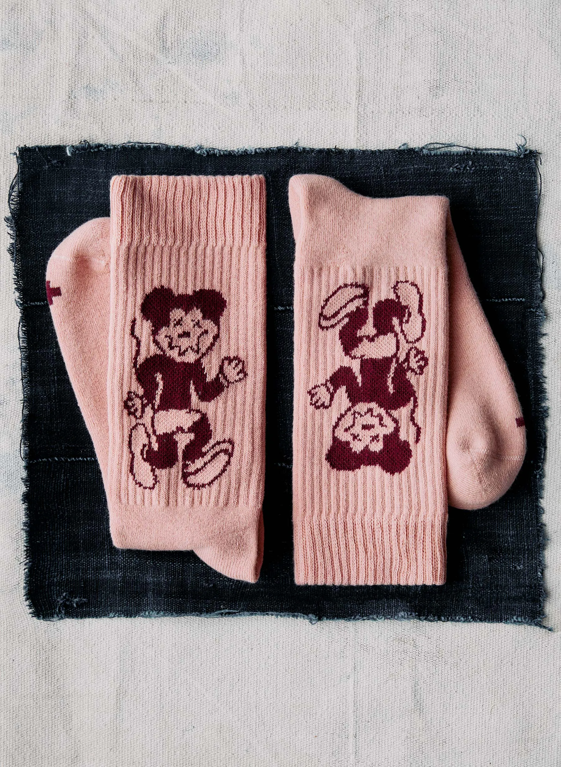 the "cease + desist" sock sold by Imogene + Willie product image thumbnail 3