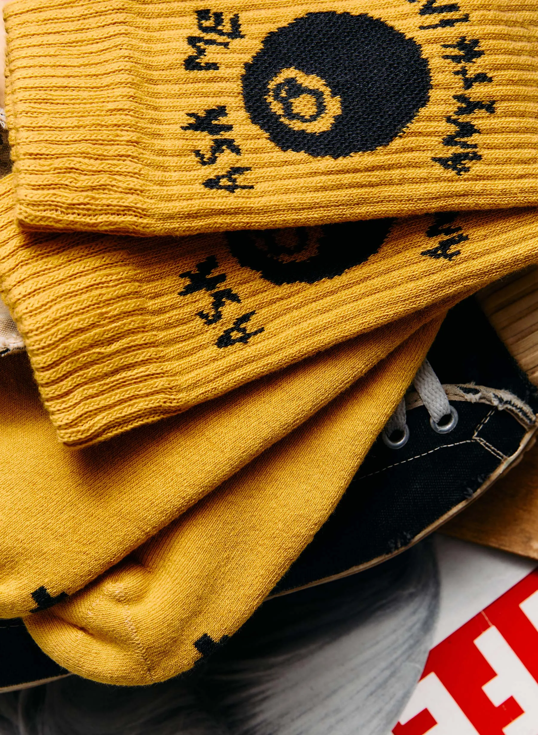 the "ask me anything" sock sold by Imogene + Willie product image thumbnail 5