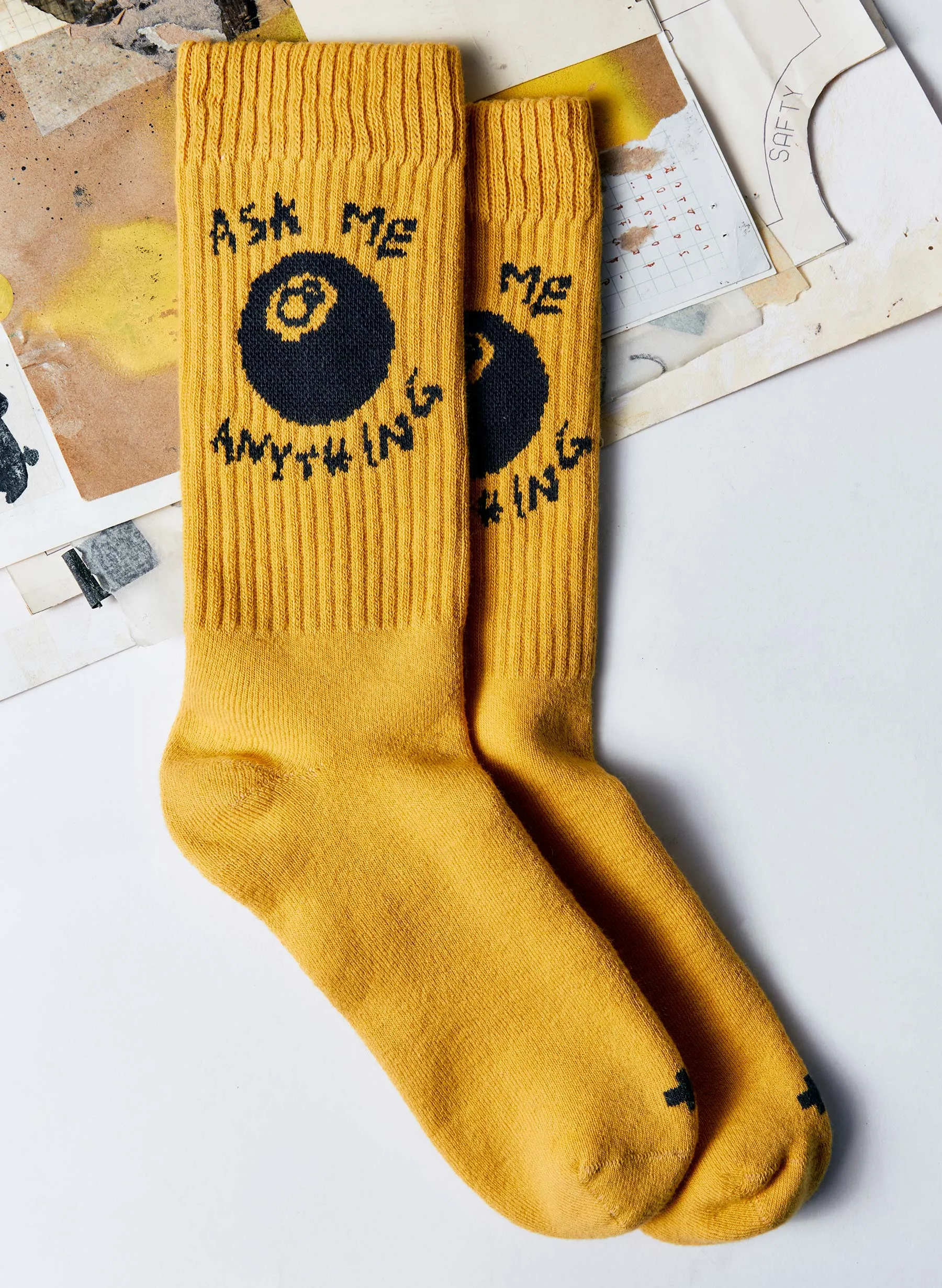 the "ask me anything" sock sold by Imogene + Willie