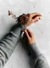 the quarter zip heather pullover sold by Imogene + Willie