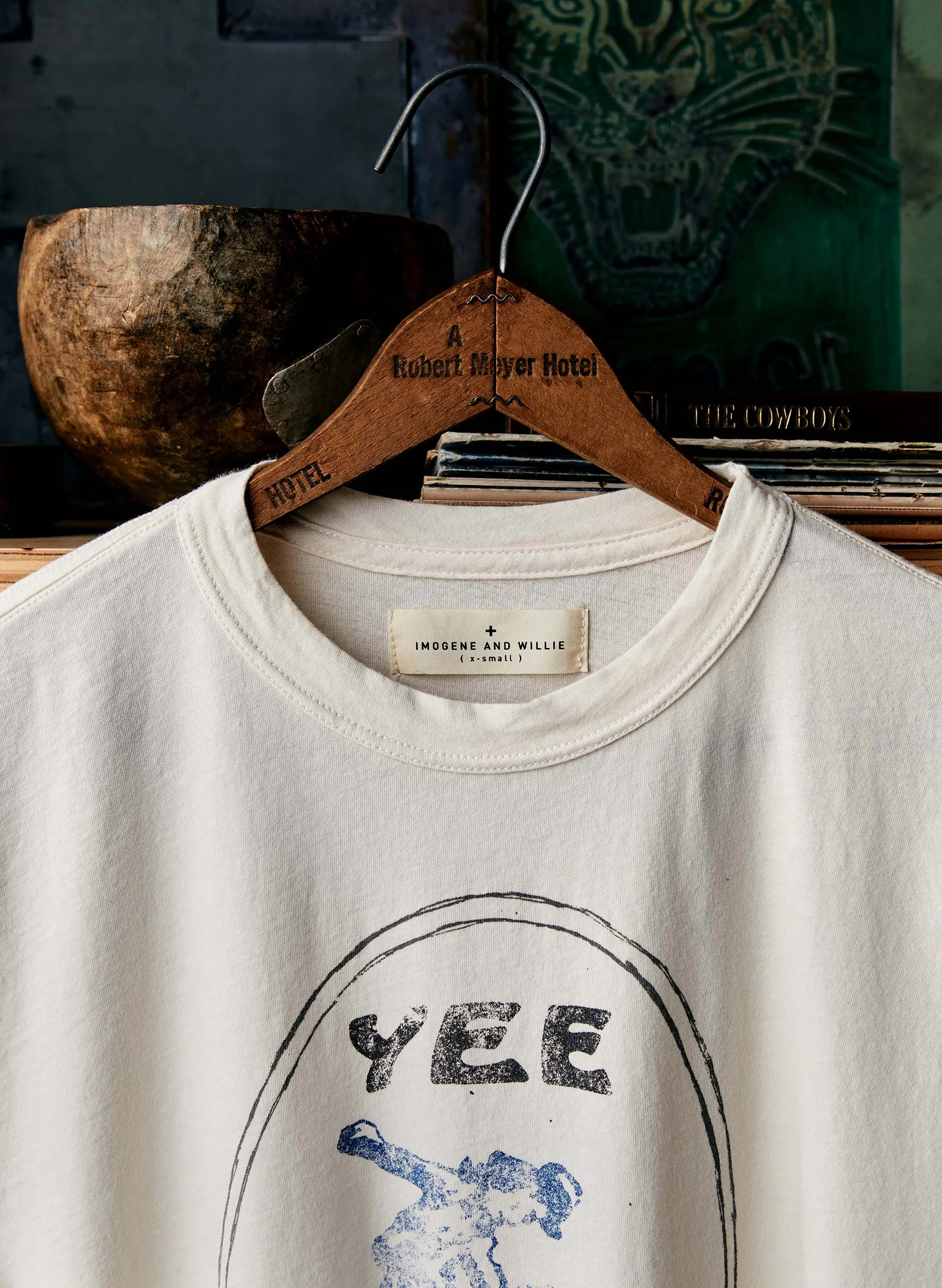 the "yee haw" tee sold by Imogene + Willie product image thumbnail 2