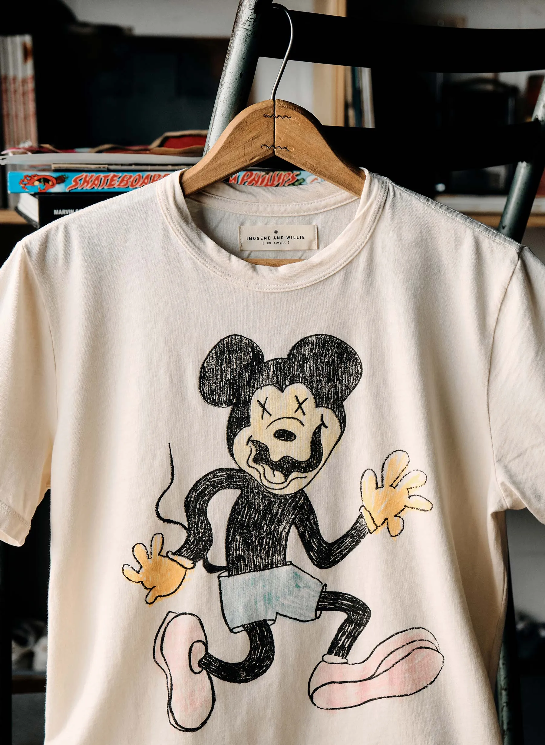 the "cease + desist" tee sold by Imogene + Willie product image thumbnail 5