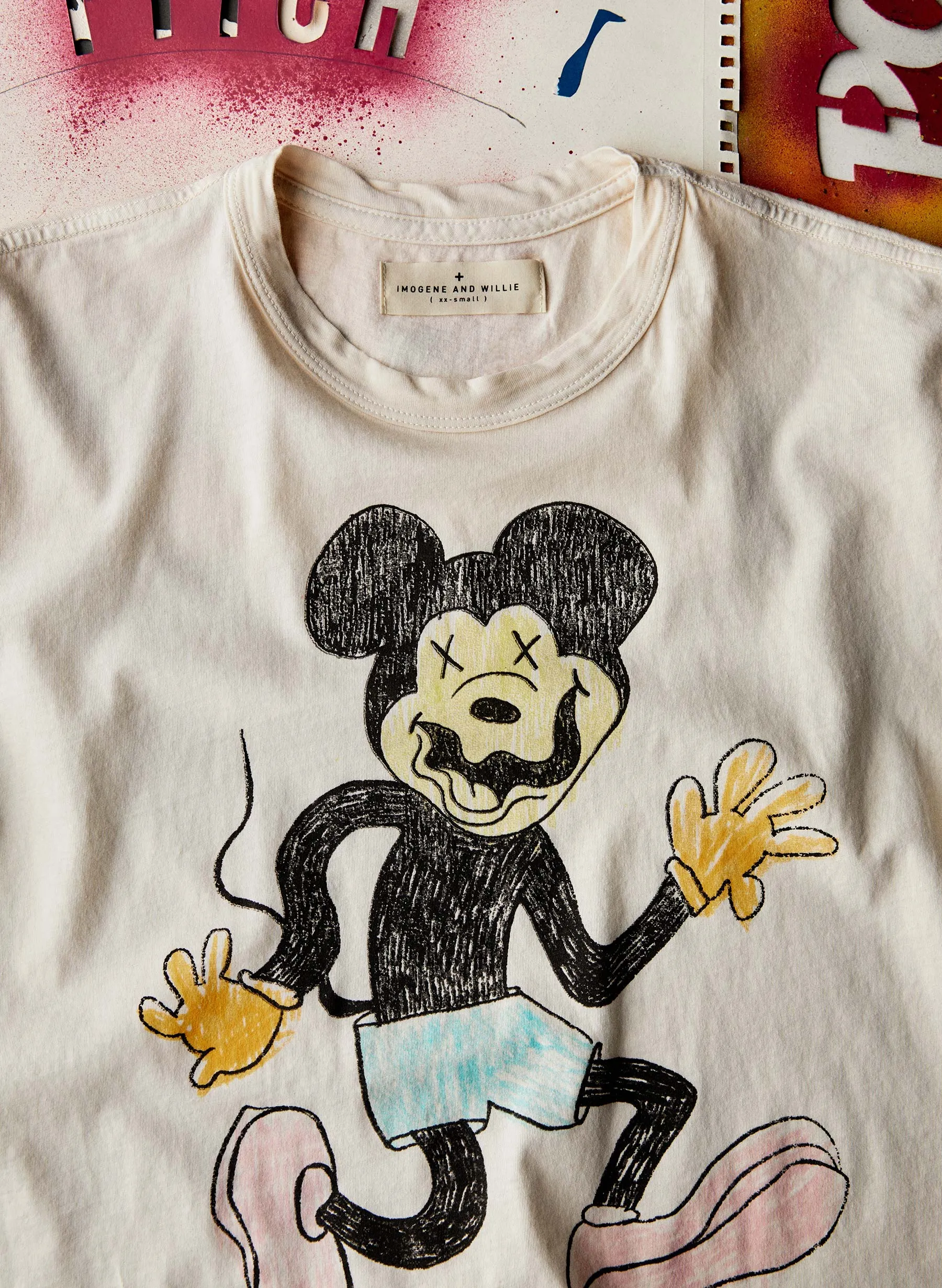 the "cease + desist" tee sold by Imogene + Willie product image thumbnail 2