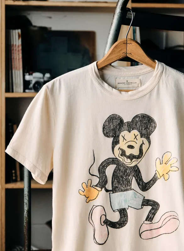 the "cease + desist" tee sold by Imogene + Willie