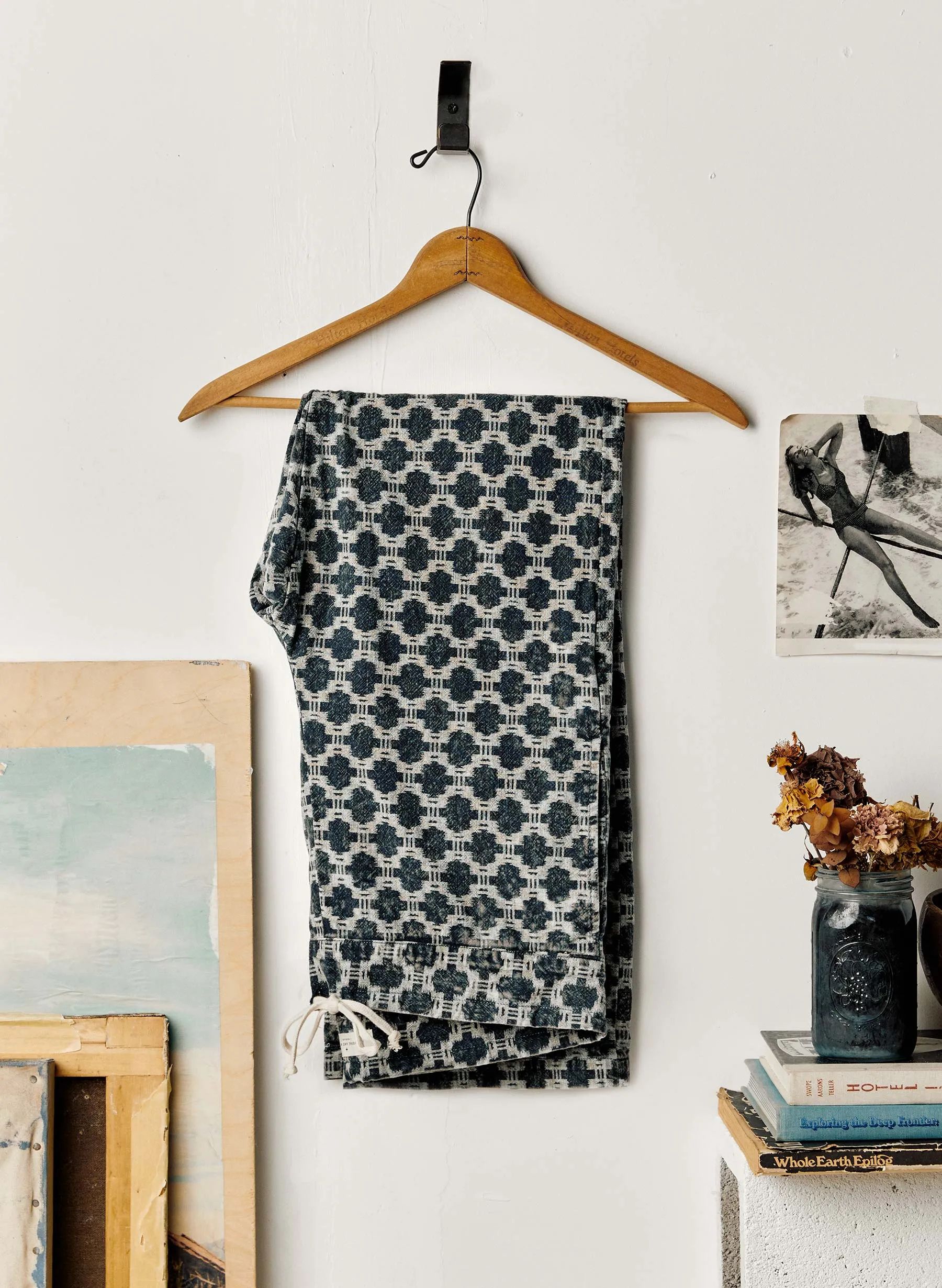 fethiye in indigo kiji print sold by Imogene + Willie product image thumbnail 2