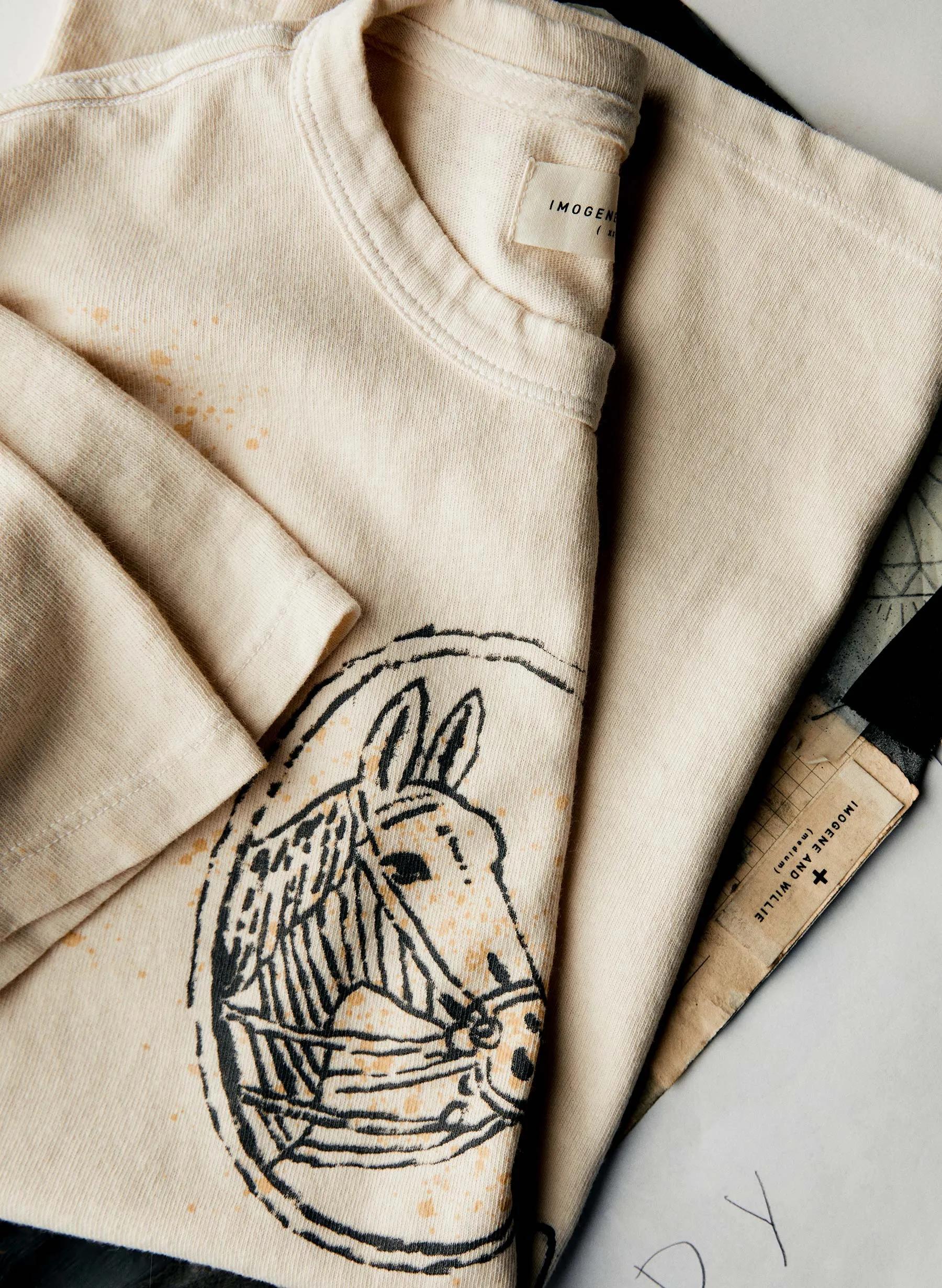 the "howdy" tee sold by Imogene + Willie product image thumbnail 4