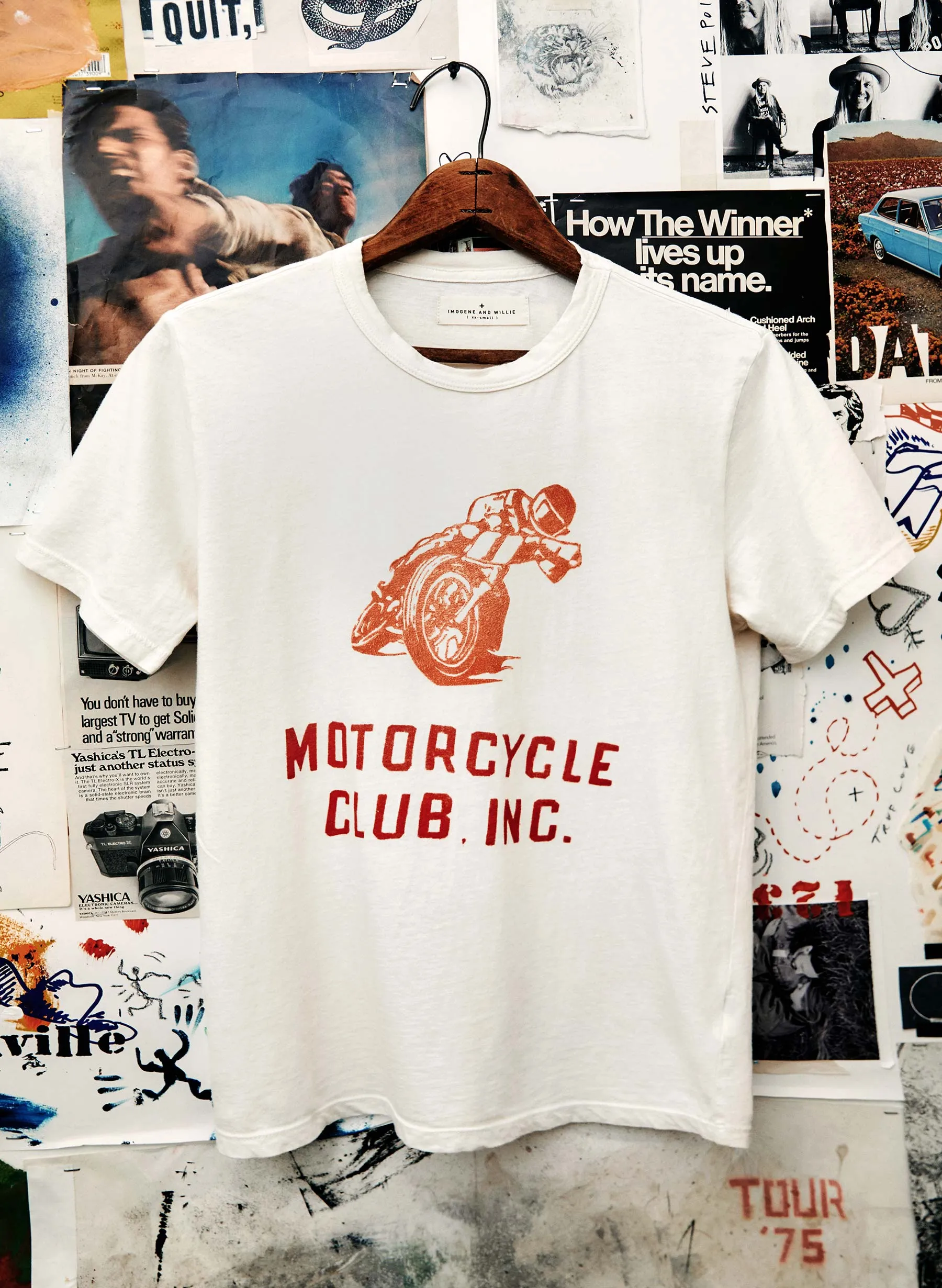 the "moto club" tee sold by Imogene + Willie product image thumbnail 4
