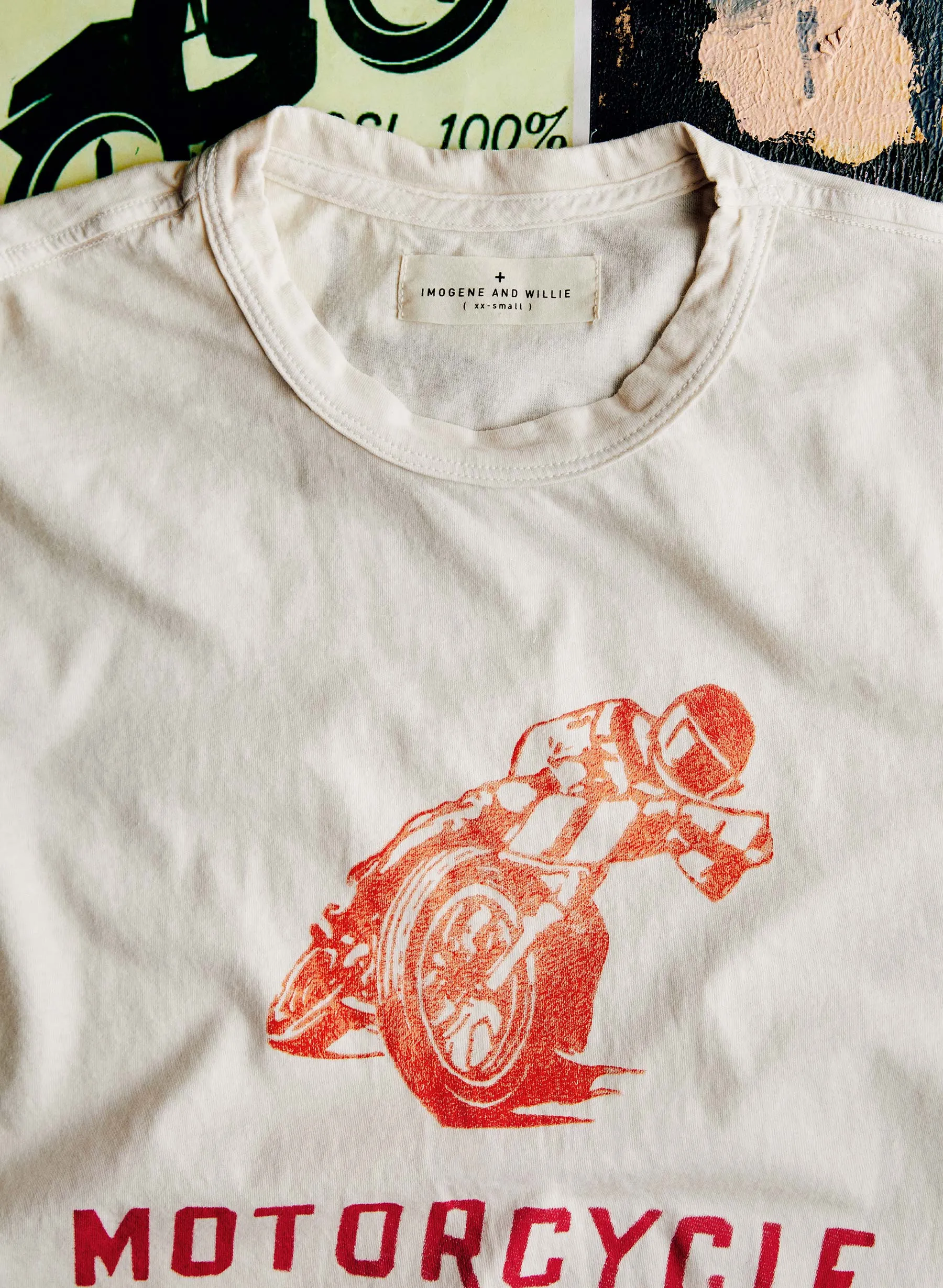 the "moto club" tee sold by Imogene + Willie product image thumbnail 2