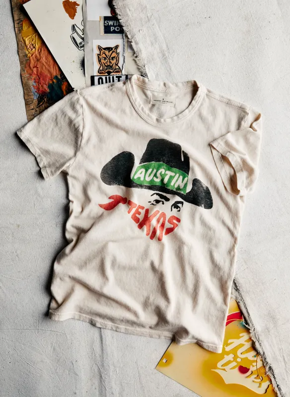 the "bandit" tee sold by Imogene + Willie