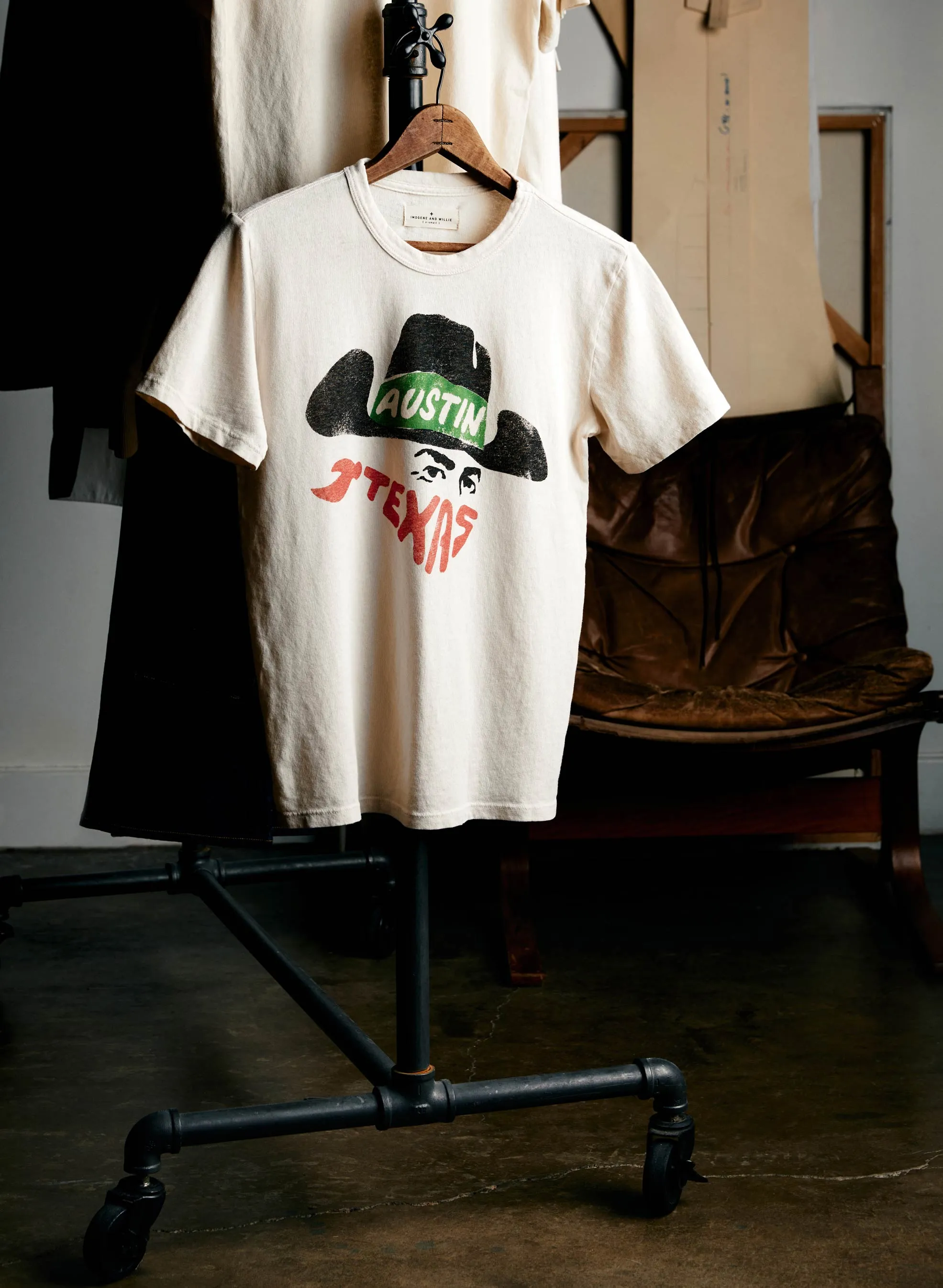the "bandit" tee sold by Imogene + Willie product image thumbnail 3