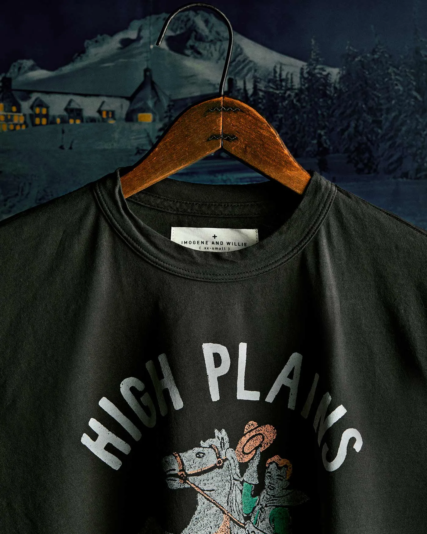 the "high plains drifter" tee sold by Imogene + Willie product image thumbnail 4
