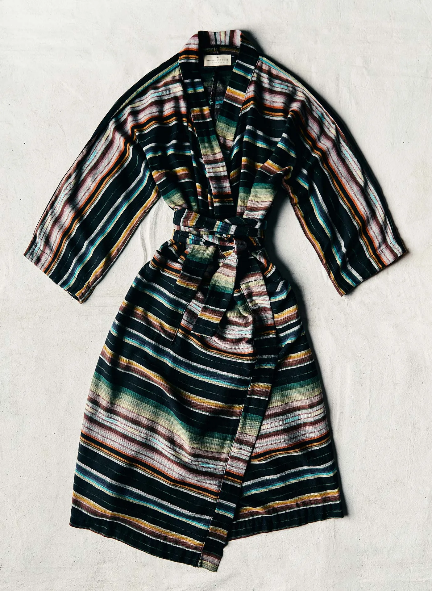 the ojai robe in mesa stripe sold by Imogene + Willie product image thumbnail 2