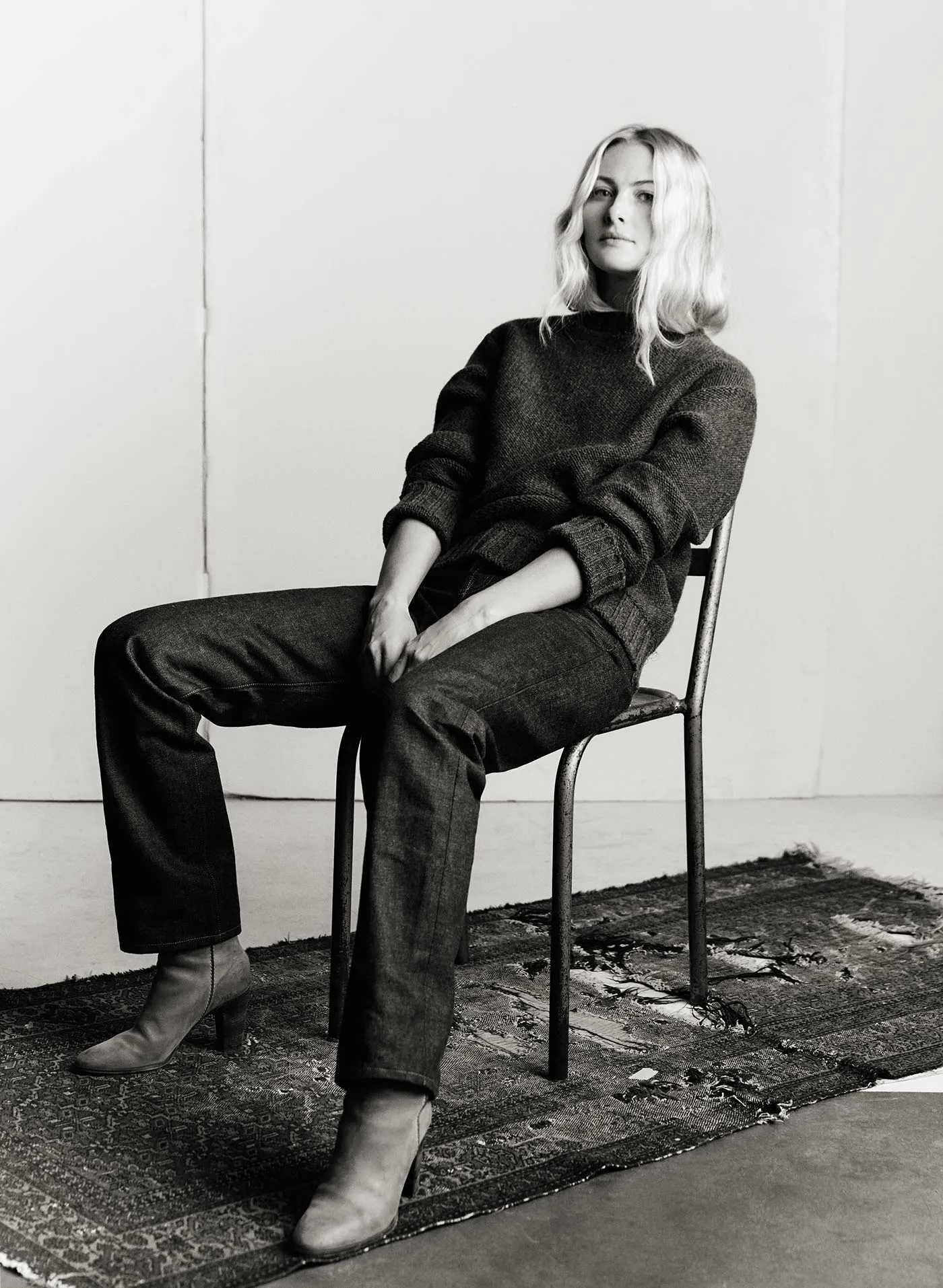 trudie indigo rigid sold by Imogene + Willie product image thumbnail 5