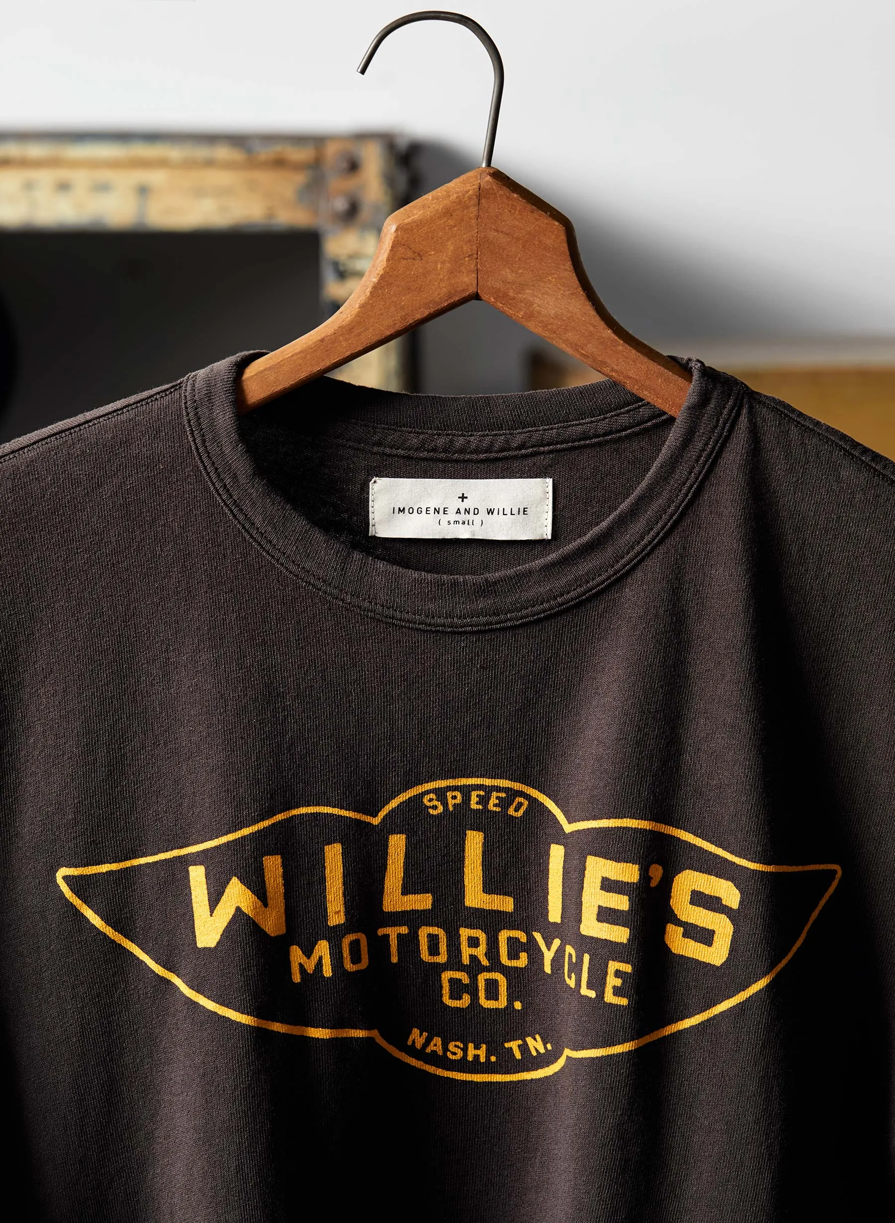 the "speedshop" tee sold by Imogene + Willie product image thumbnail 2