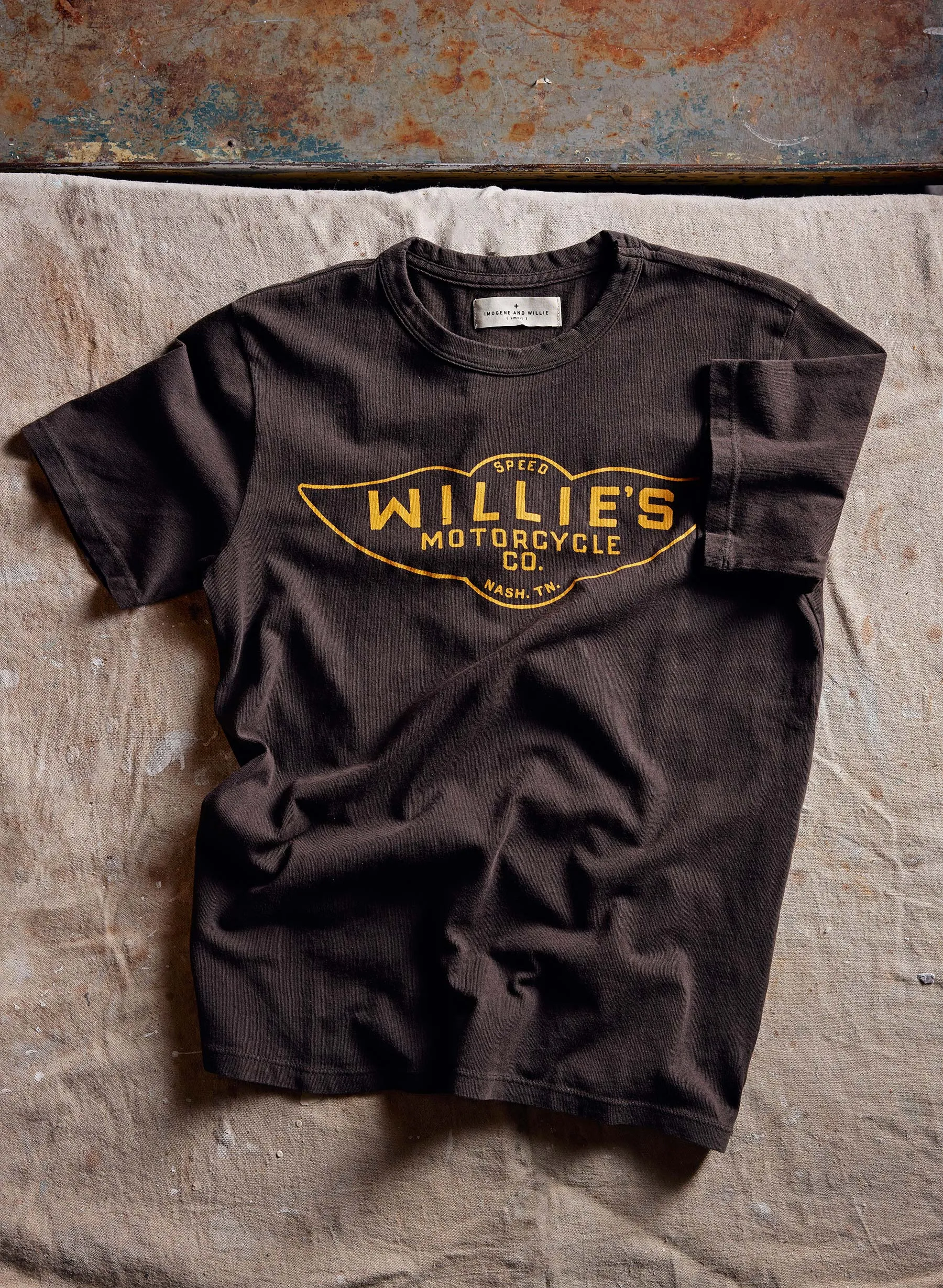 the "speedshop" tee sold by Imogene + Willie product image thumbnail 4