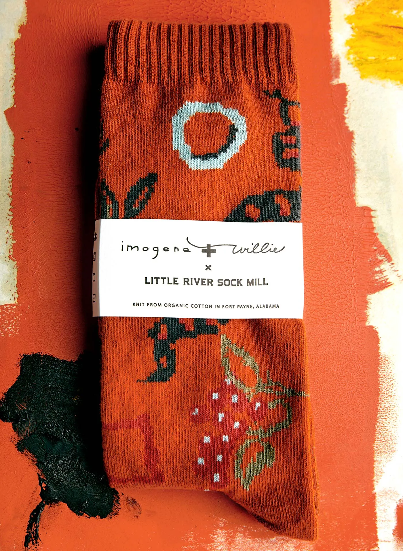 the "together" sock sold by Imogene + Willie product image thumbnail 2