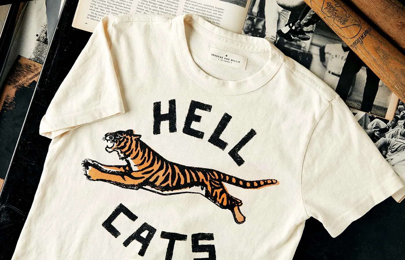 the "hellcats" tee sold by Imogene + Willie product image thumbnail 3