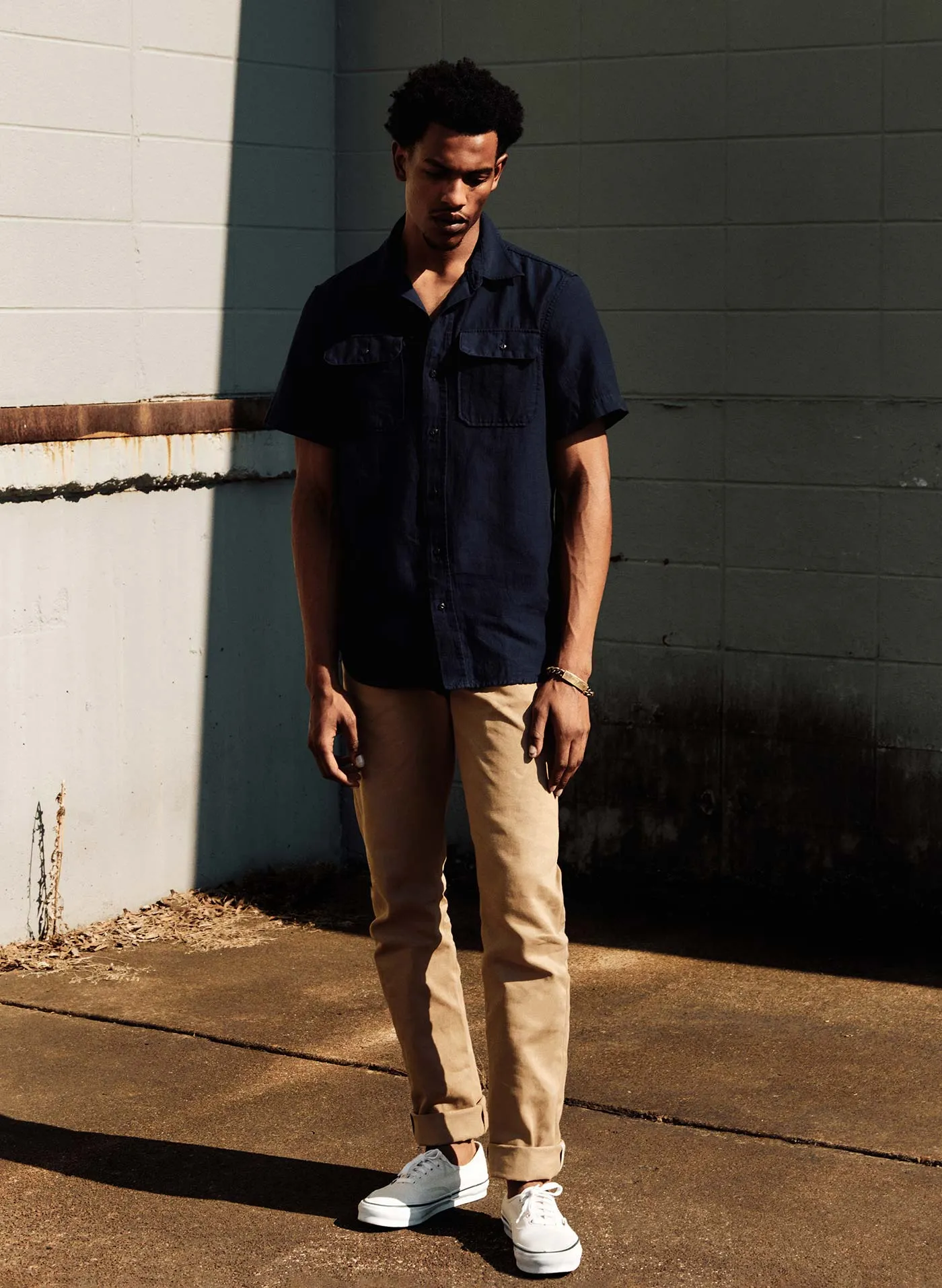 barton khaki rigid jp sold by Imogene + Willie product image thumbnail 5