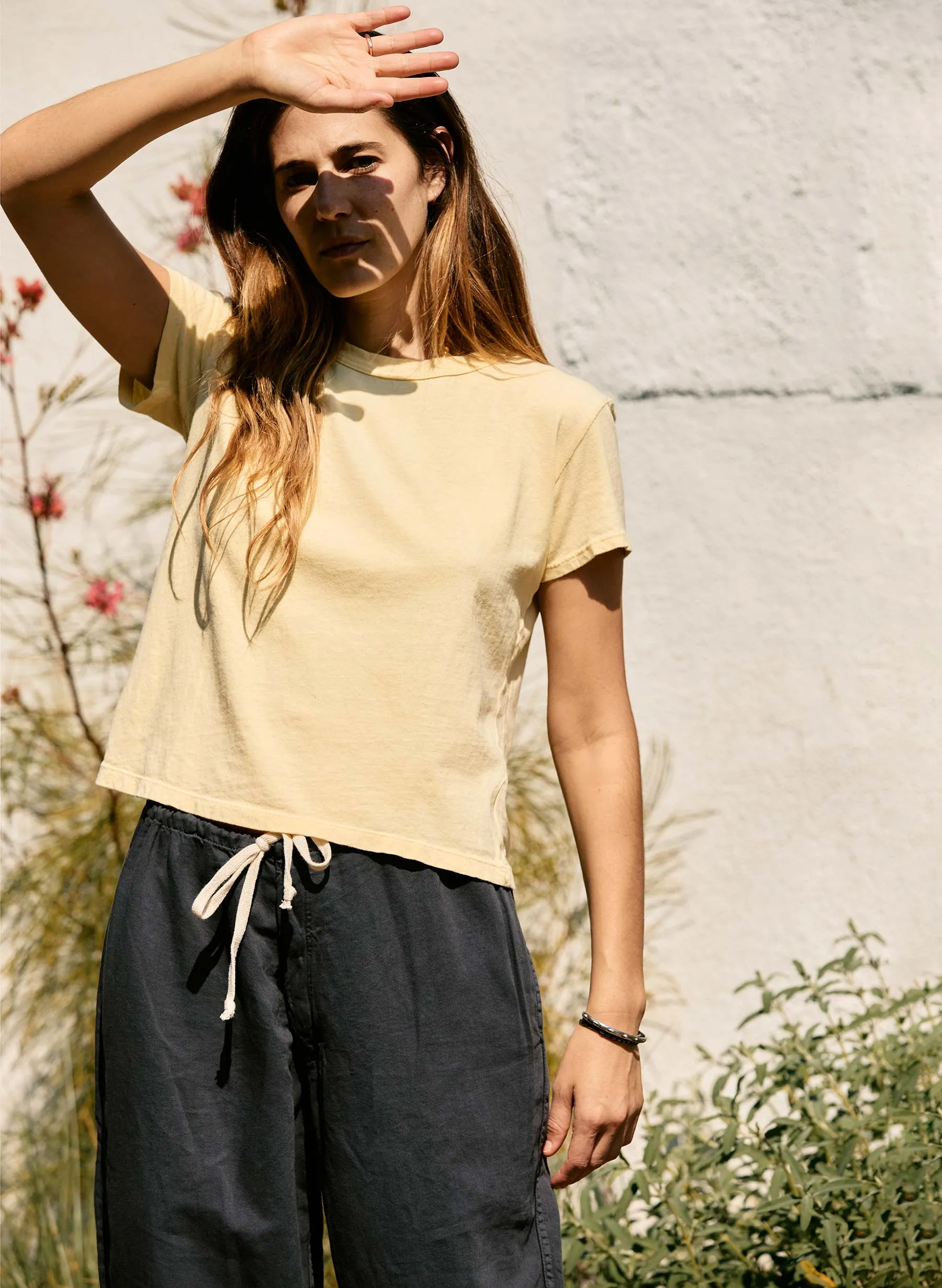 the lounge pant in faded black sold by Imogene + Willie product image thumbnail 3