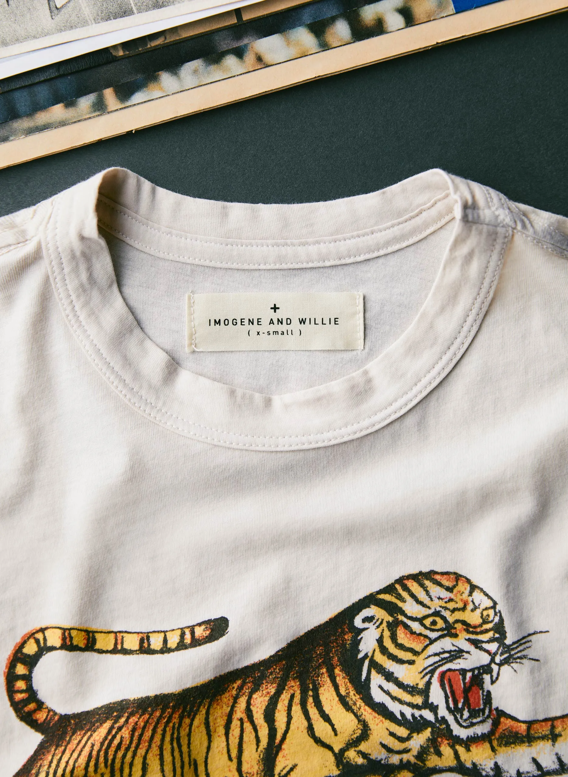 the "scrimmage" tee sold by Imogene + Willie product image thumbnail 4