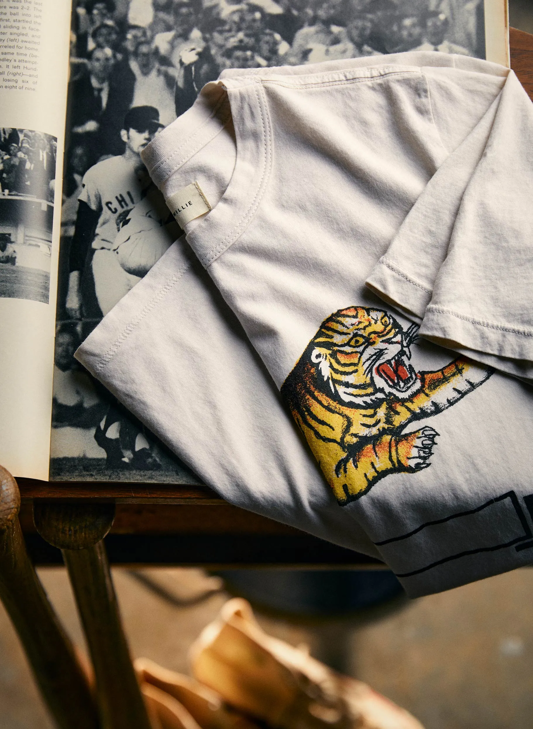 the "scrimmage" tee sold by Imogene + Willie product image thumbnail 2
