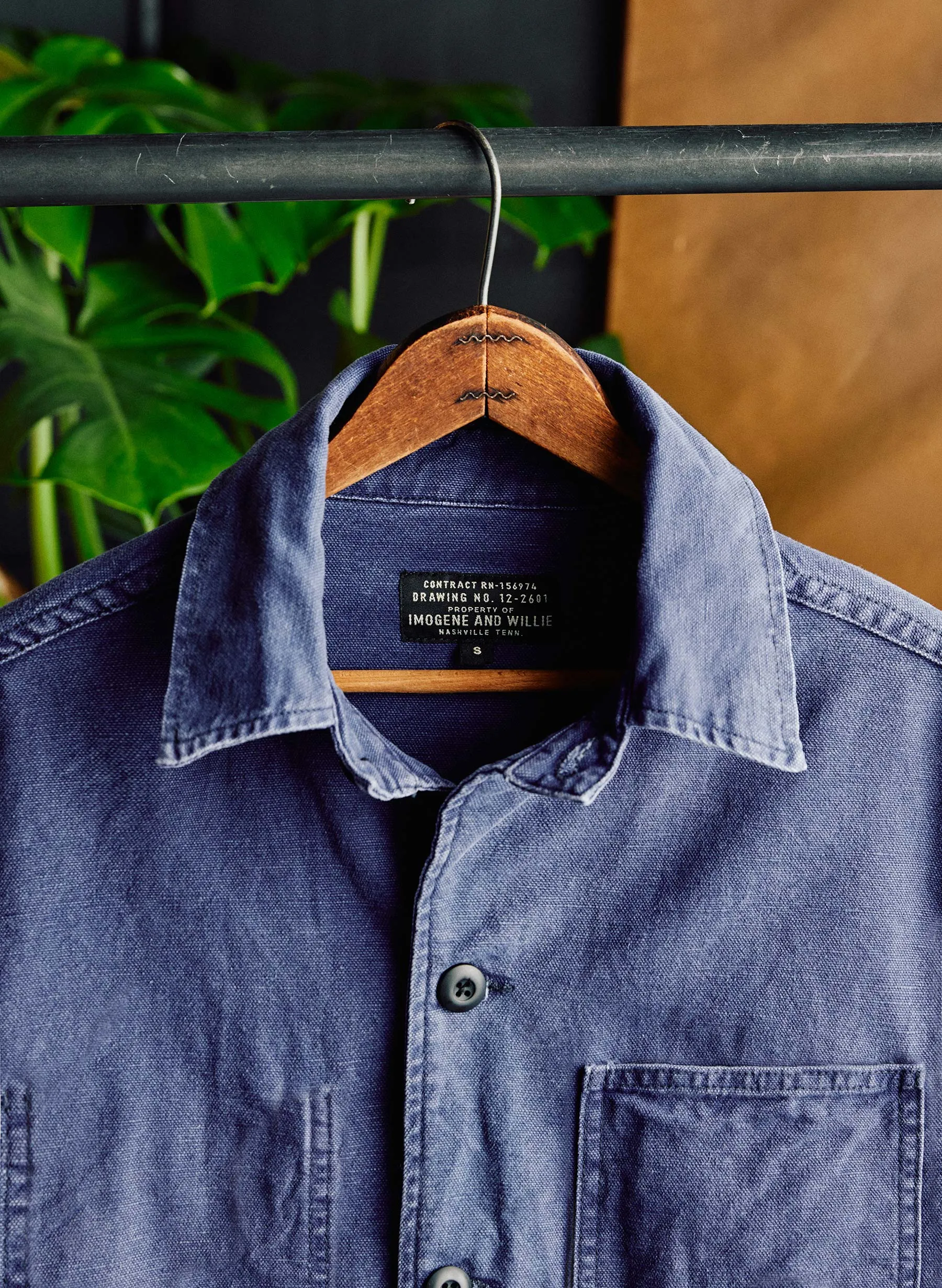 jack jacket french blue sold by Imogene + Willie product image thumbnail 5