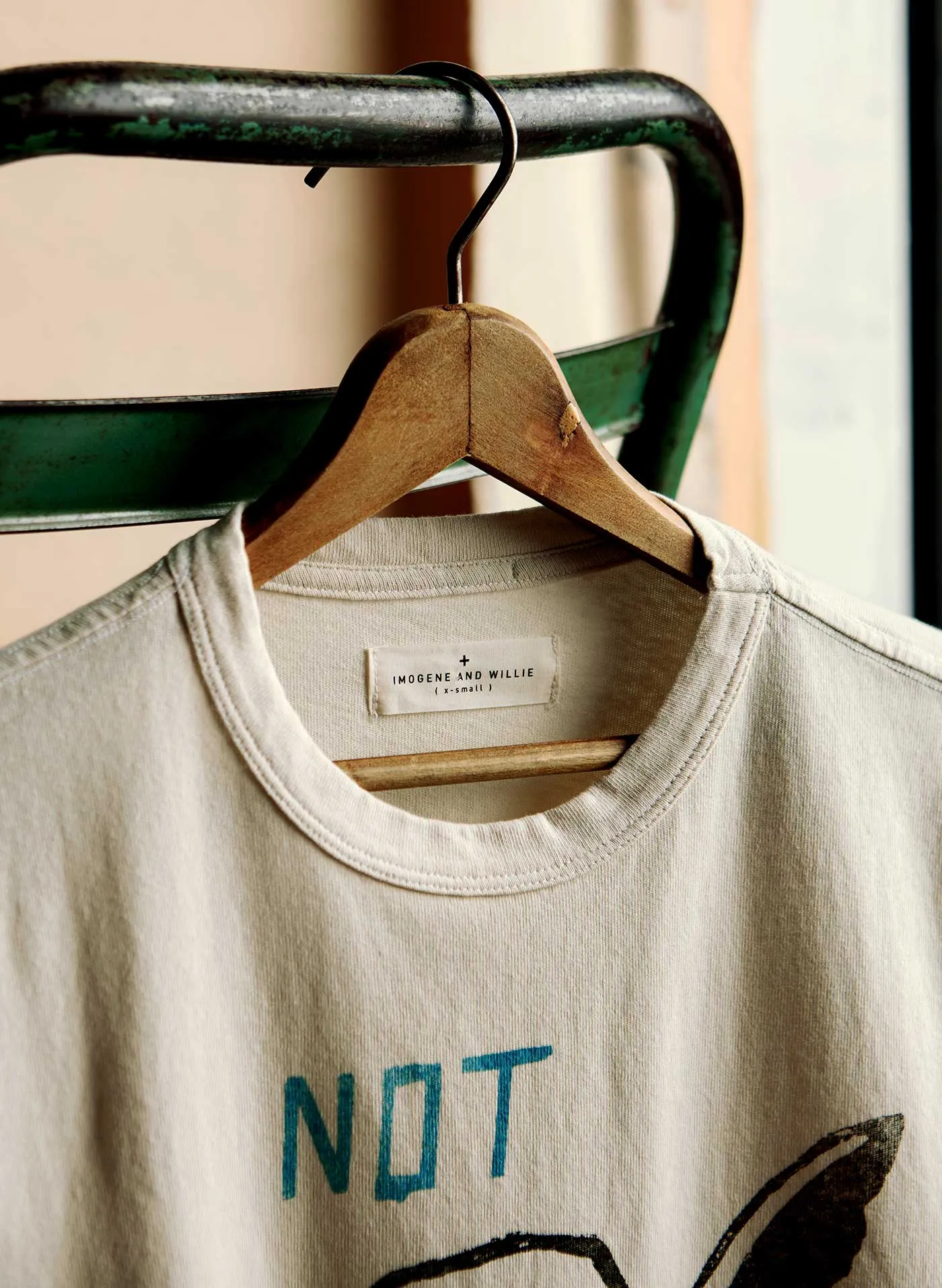 the "not today" tee sold by Imogene + Willie product image thumbnail 4