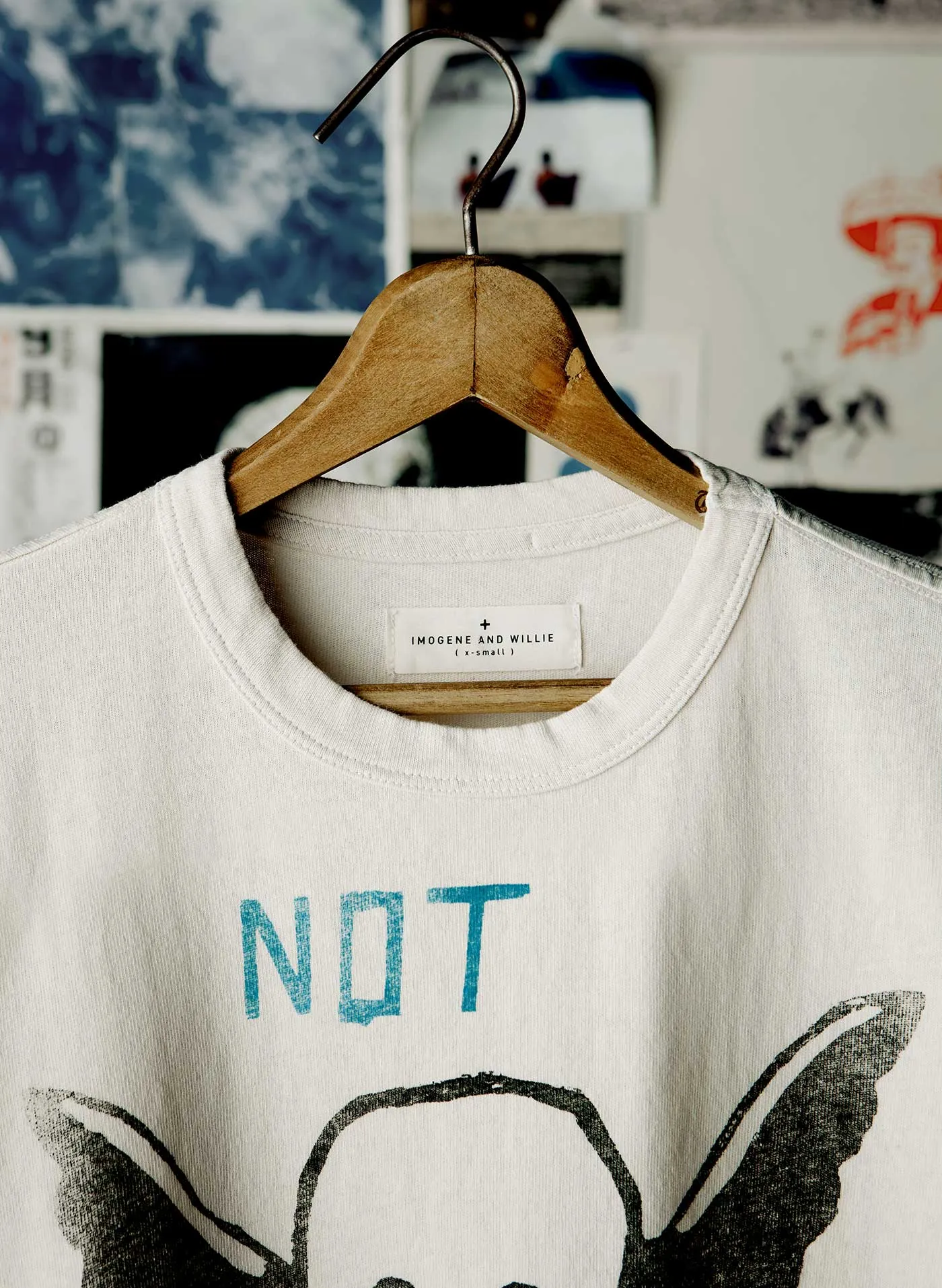 the "not today" tee sold by Imogene + Willie product image thumbnail 2