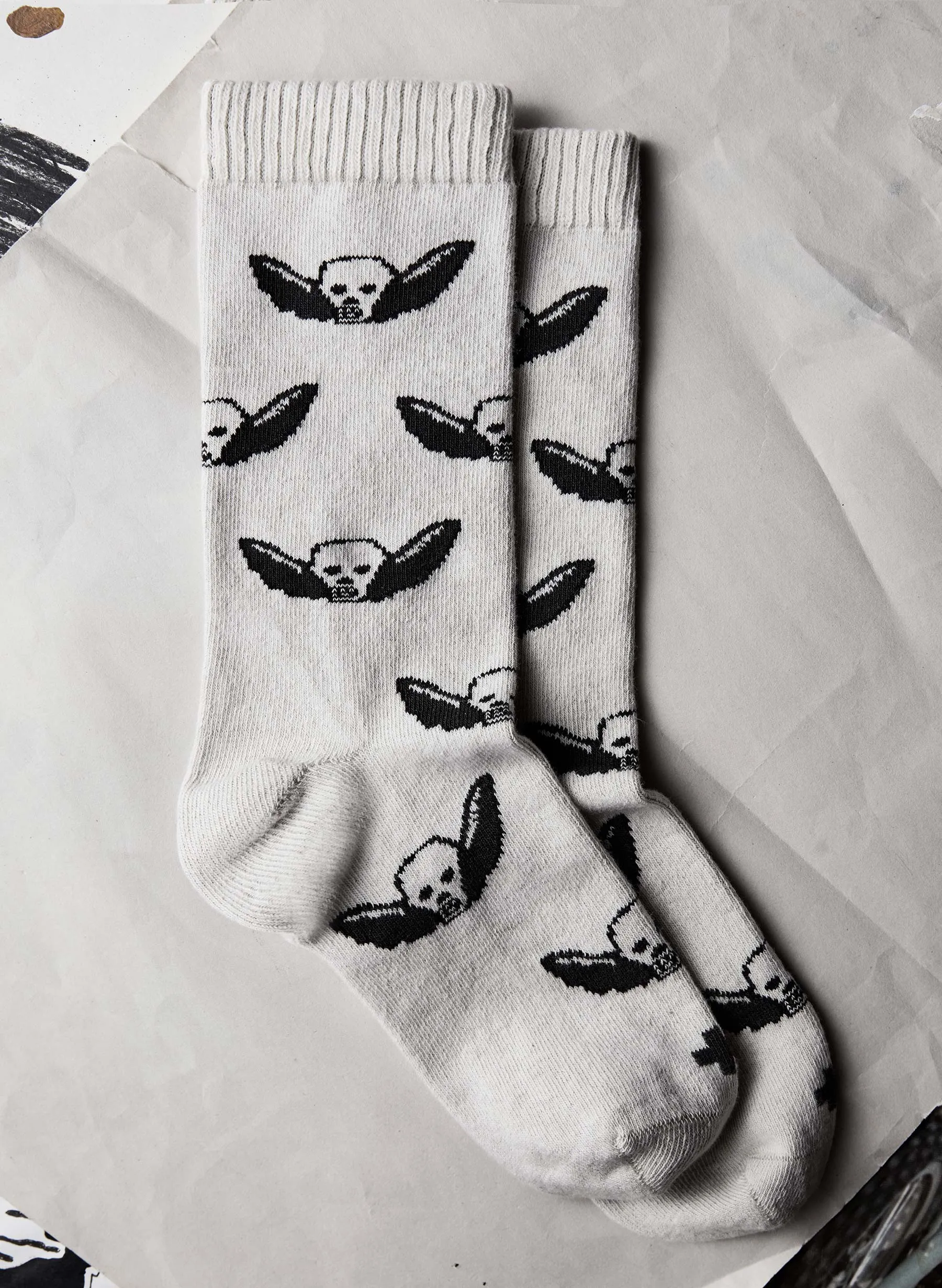 not today sock in natural sold by Imogene + Willie product image thumbnail 3