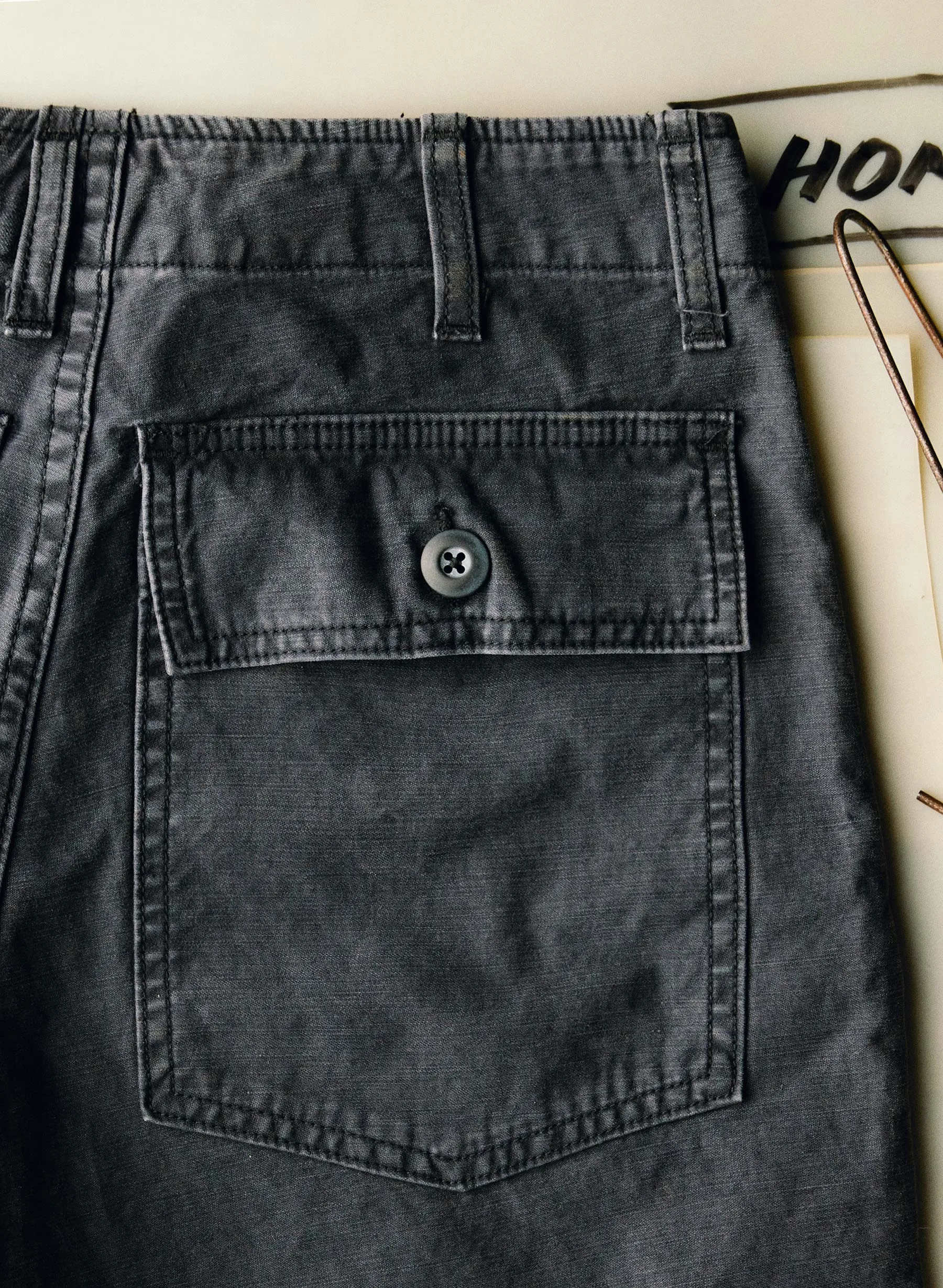the camp short in faded black sold by Imogene + Willie product image thumbnail 4
