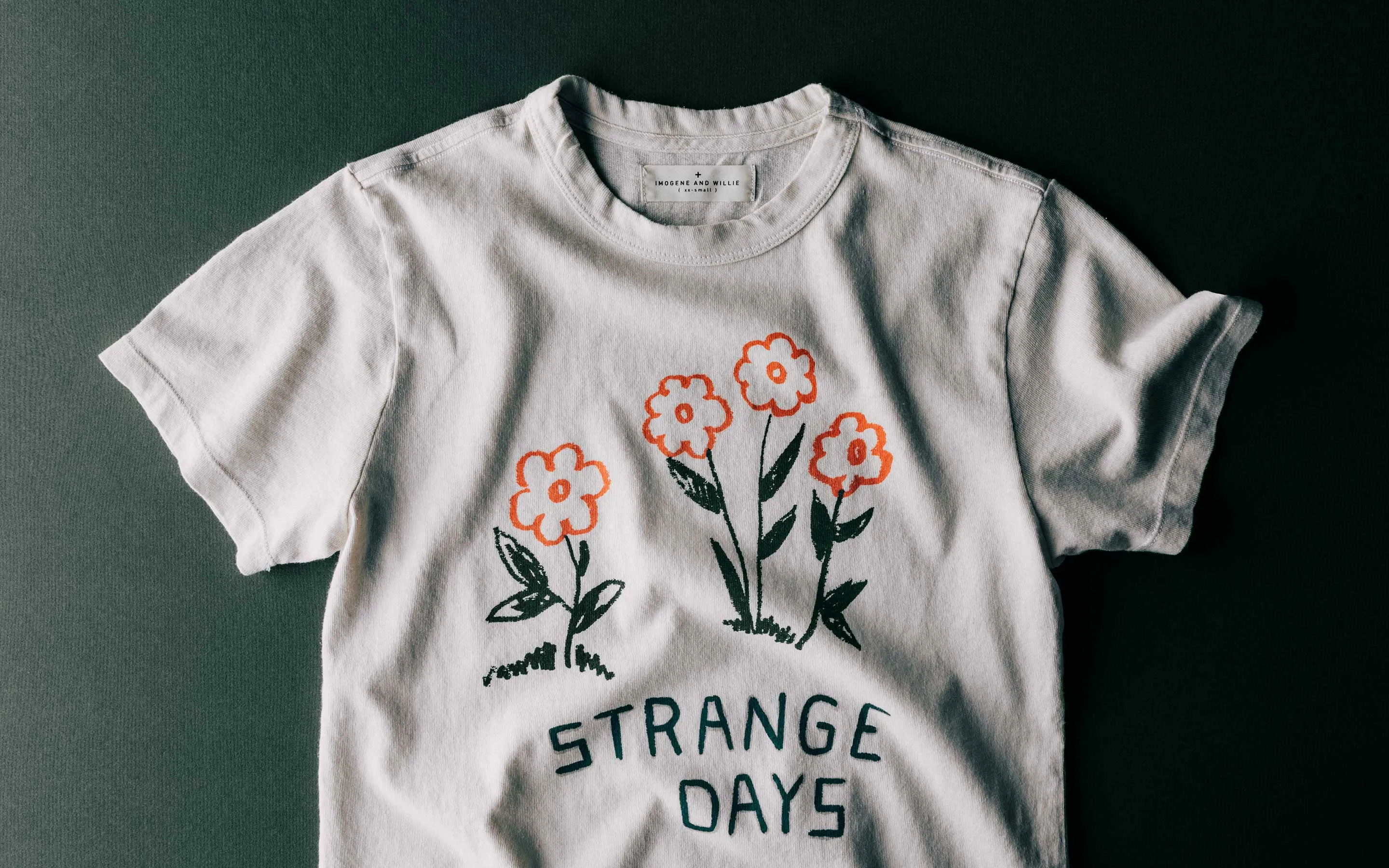 the "strange days" tee sold by Imogene + Willie product image thumbnail 3