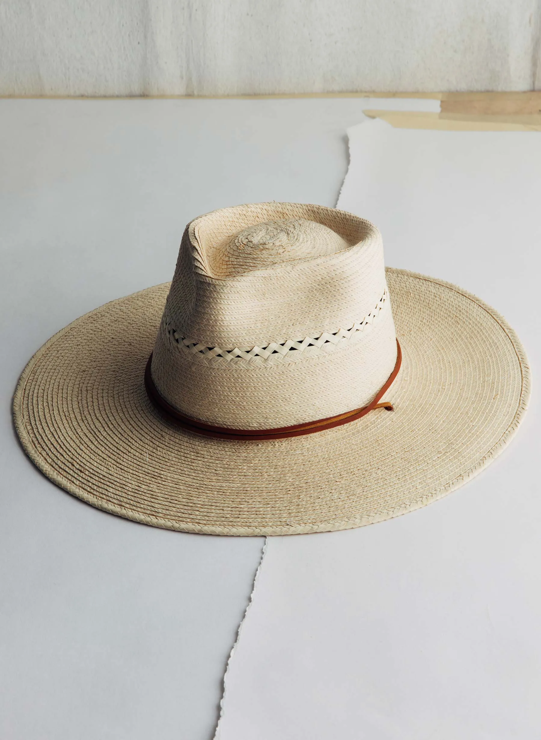 handwoven vented guatemalan palm sold by Imogene + Willie product image thumbnail 2